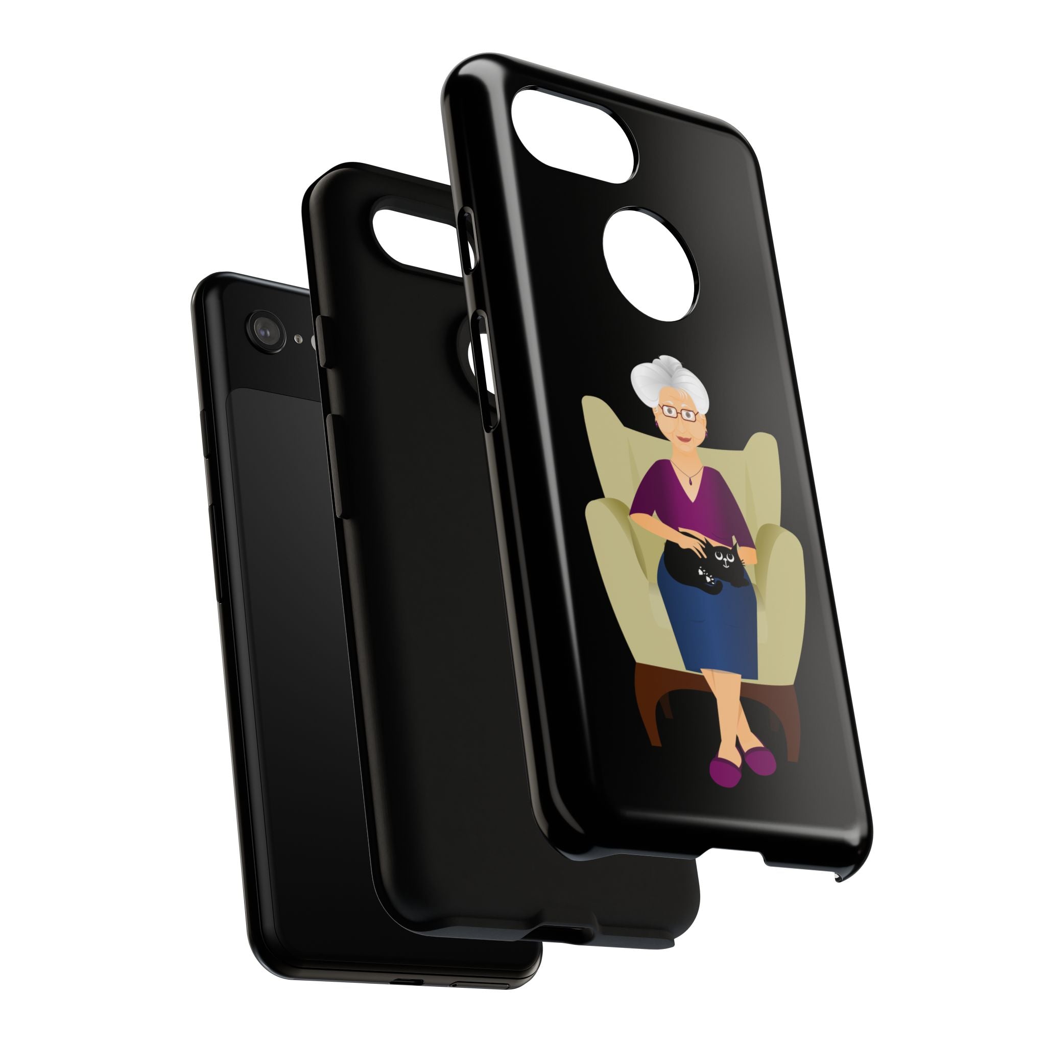 Grandma Phone Case, Tough Phone Cover for Grandparents, Durable Case for Seniors, Unique Gift for Grandmother, Personalized Tech Accessory