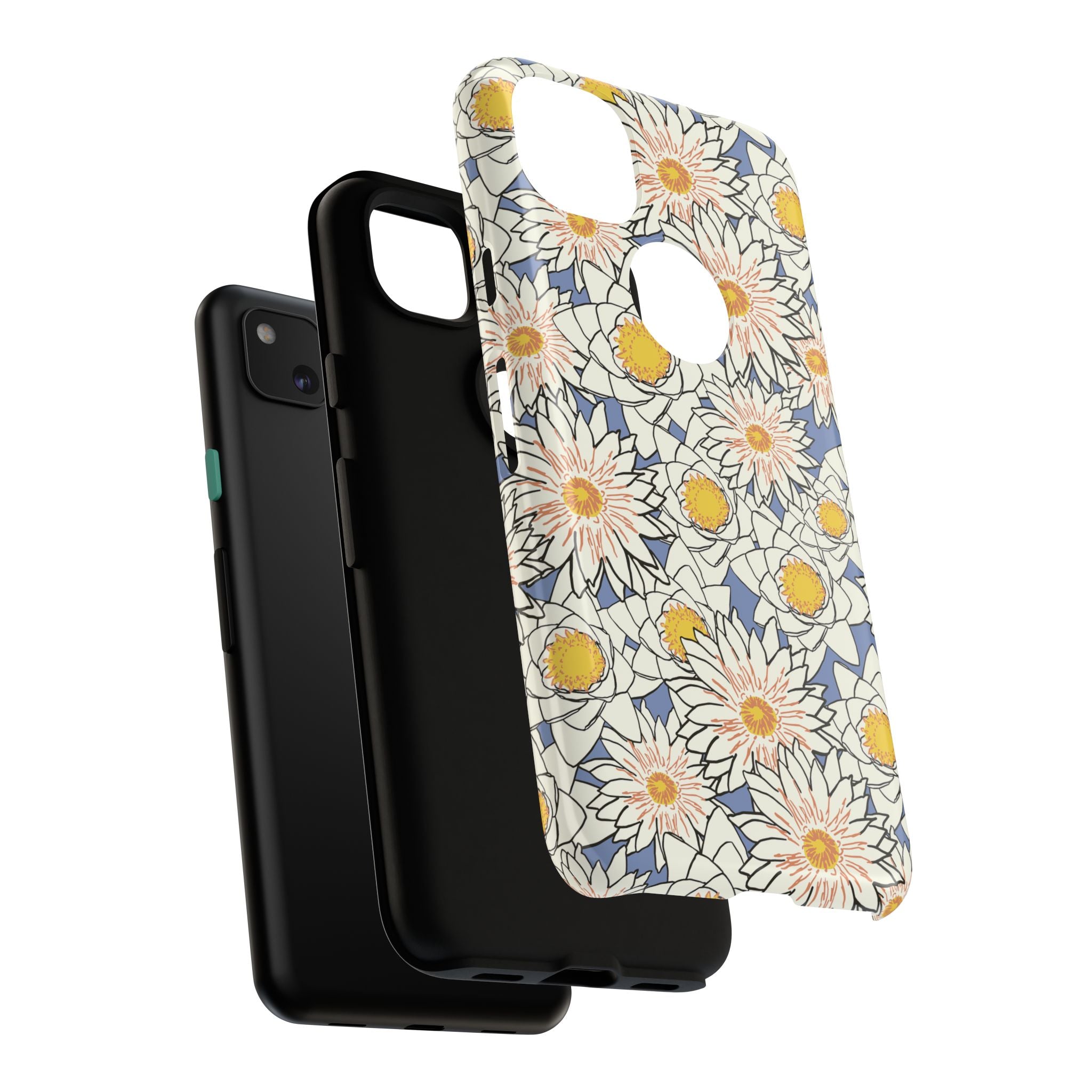Stylish Phone Case, Floral Protective Cover, Gift for Nature Lovers, Trendy Tech Accessory, Customizable Phone Case
