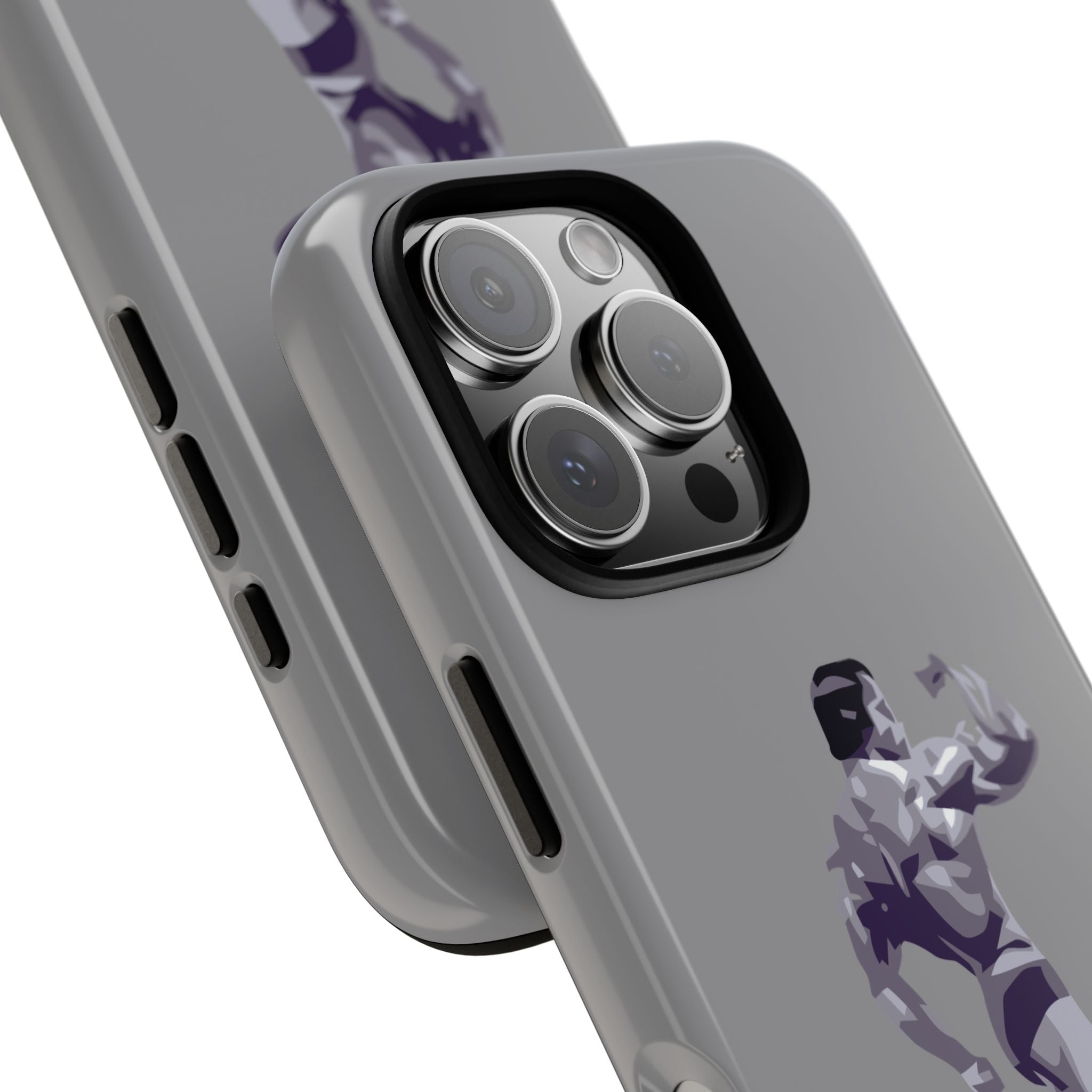 Muscle Man Phone Case - Tough Cases, Martial Arts Gift, Gym Lover Accessories, Inspirational Phone Cover, Unique Tech Gift