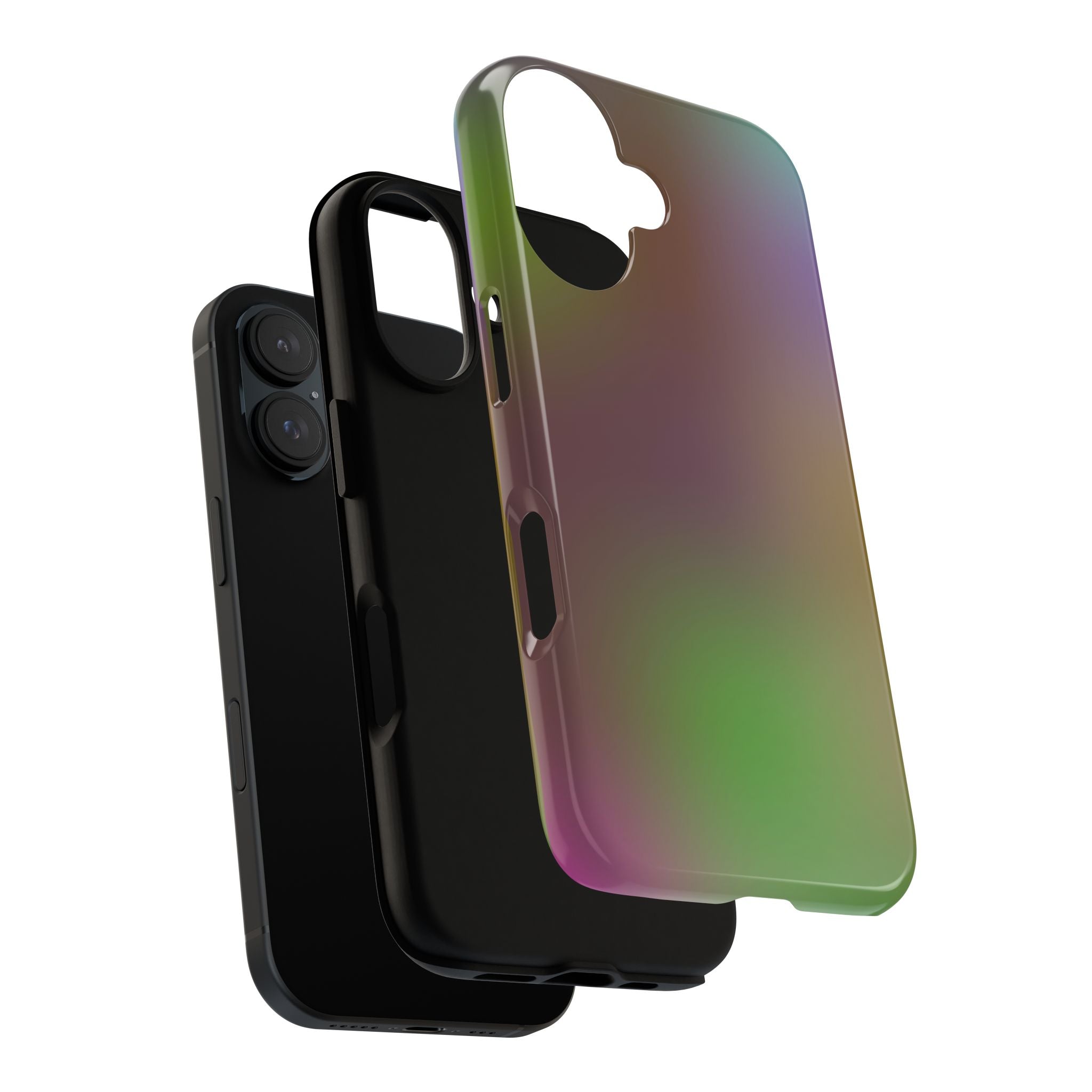 Colorful Gradient Phone Case, Tough Cases for Protection, Stylish Mobile Cover, Unique Gift, Modern Tech Accessory