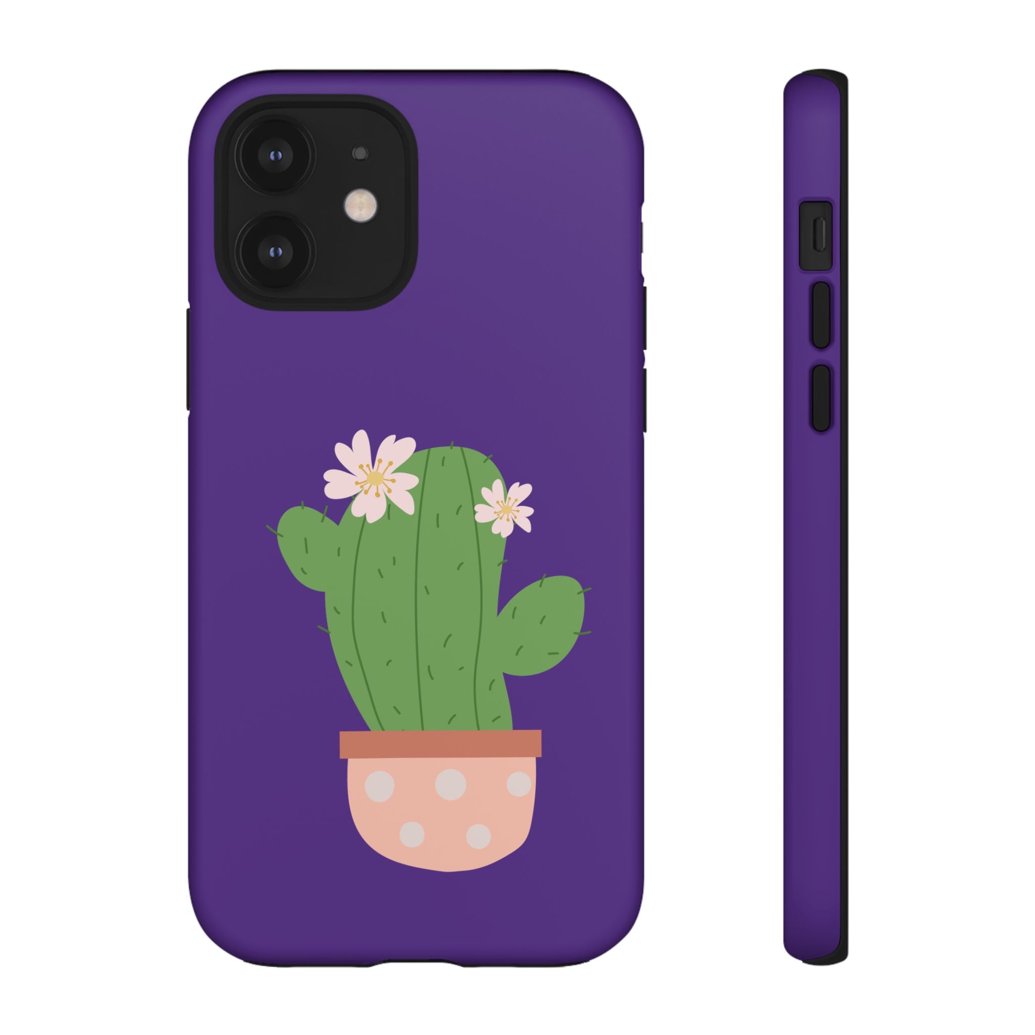 Cactus Phone Case, Tough Cases, Cute Floral, Trending Design, Unique Gift, Phone Accessories, Summer Vibe, Nature Lover