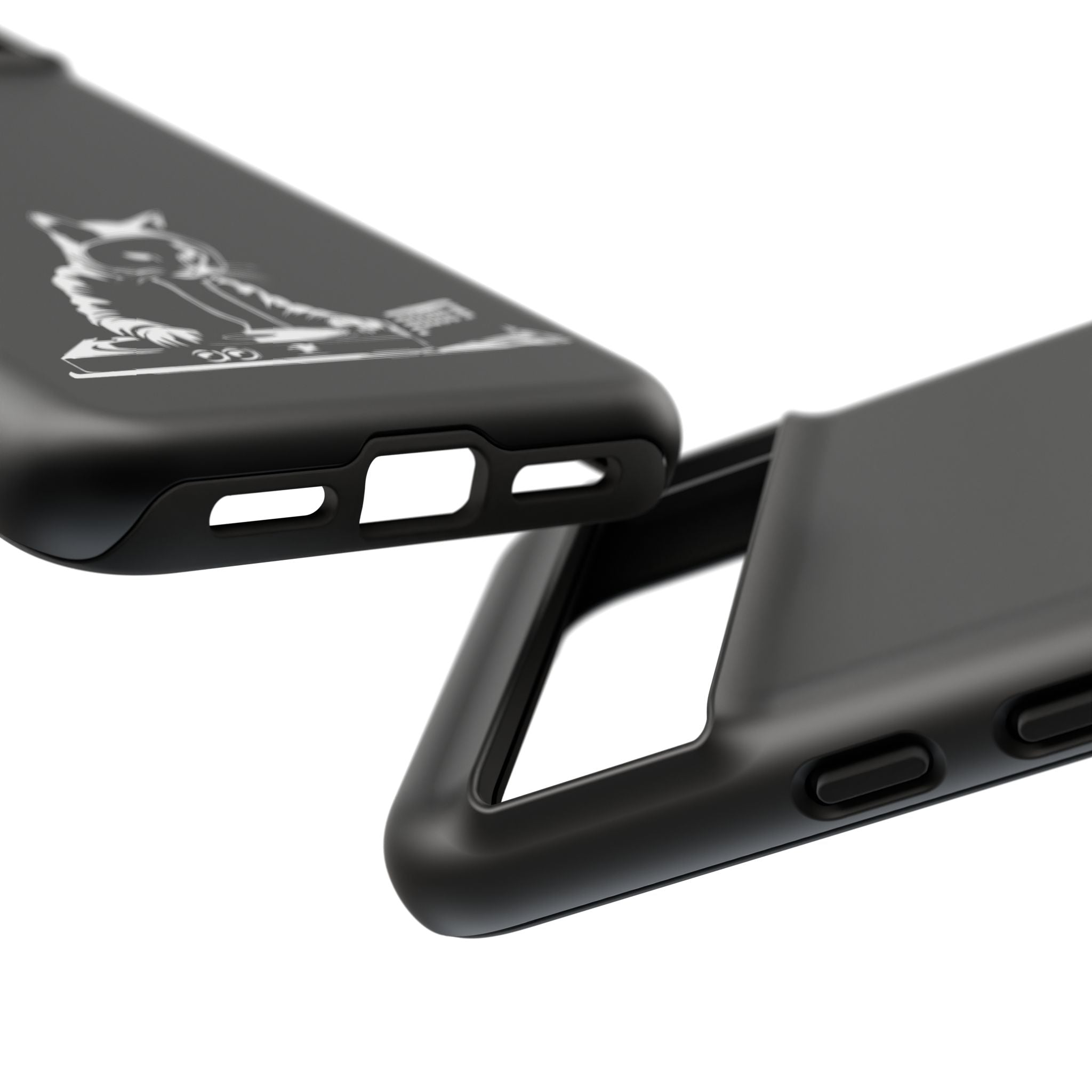 Cat DJ Phone Case | Stylish Tough Cases for Music Lovers, Gift for Cat Owners, Unique Phone Accessory, Cool Tech Gear