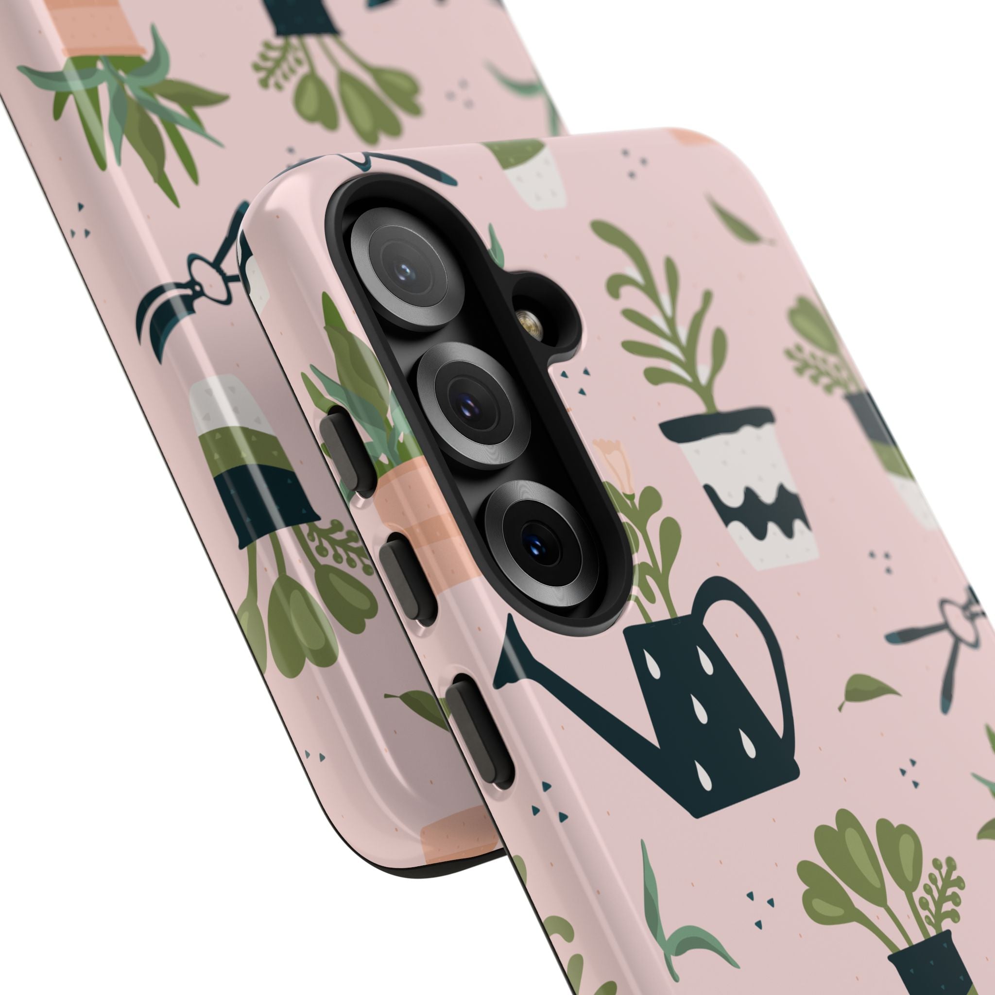 Floral Phone Case, Cute Plant Lover Case, Gift for Gardeners, Phone Cover, Green Thumb Accessories, Mother's Day Gift