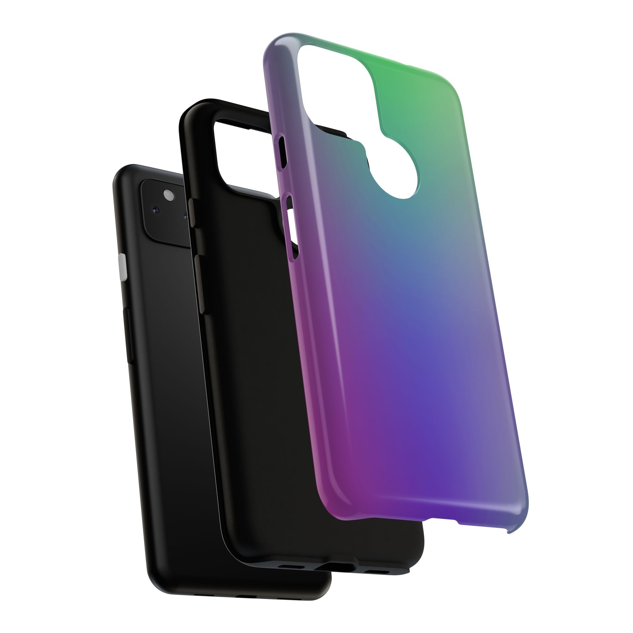 Gradient Phone Case, Durable Phone Protector, Trendy Cell Phone Accessory, Gift for Tech Lovers, Stylish Mobile Case