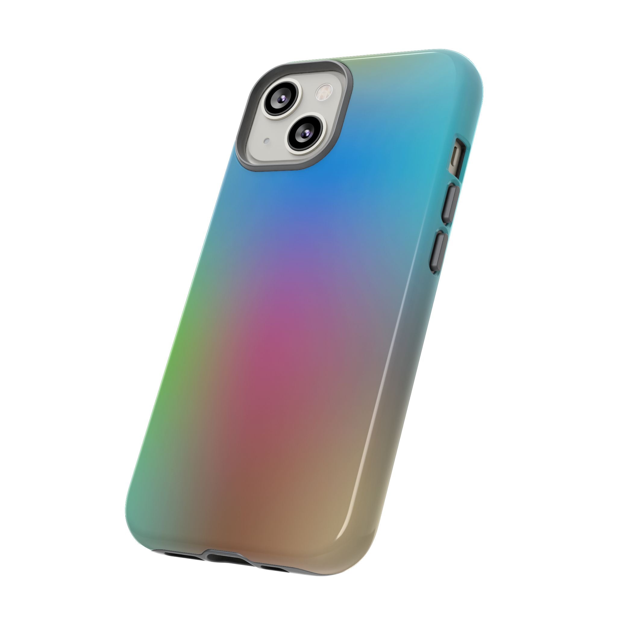 Colorful Mobile Phone Case, Unique Phone Cover, Stylish Phone Protector, Gift for Tech Lovers, Trendy Accessory