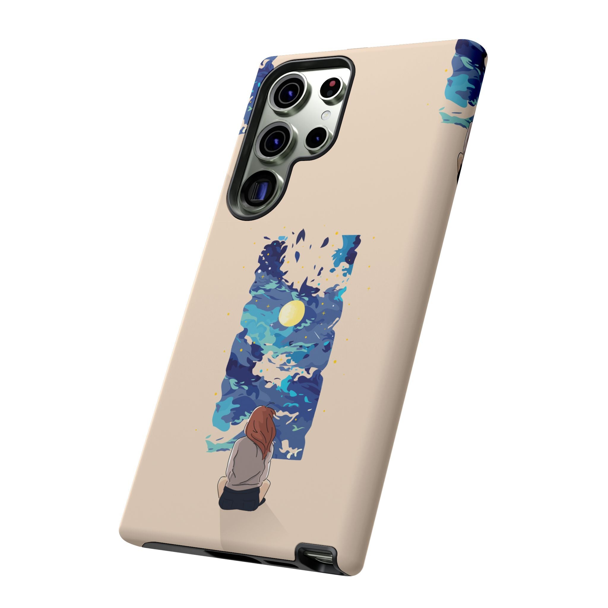 Artistic Phone Case – Expressive Protective Cover, Unique Gift for Her, Birthday Present, Eco-Friendly Mobile Accessory, Smartphone Case