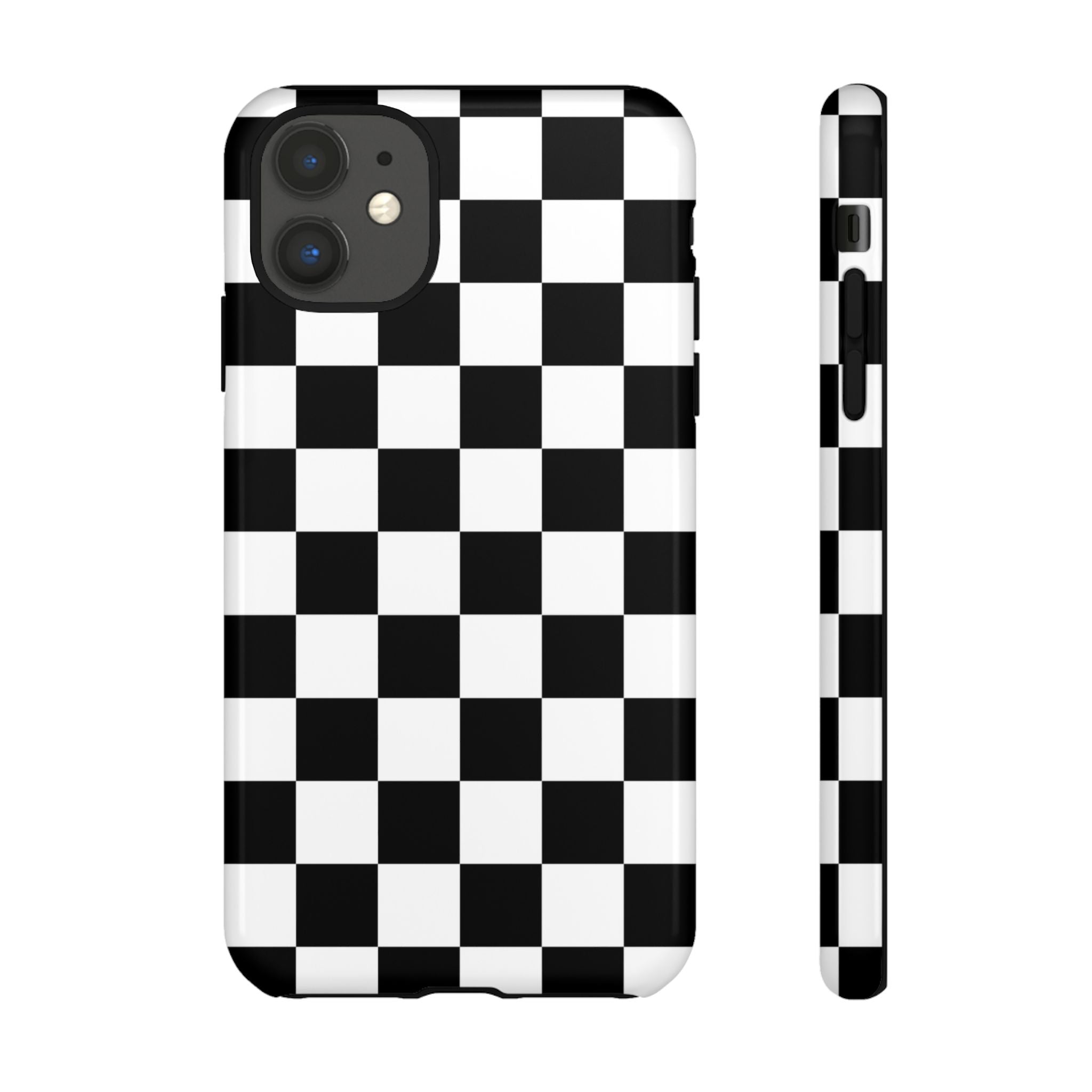 Stylish Checkered Phone Case | Trendy Protective Cover for iPhone, Gift for Teens, Fashion Accessory, Unique Design for All Occasions