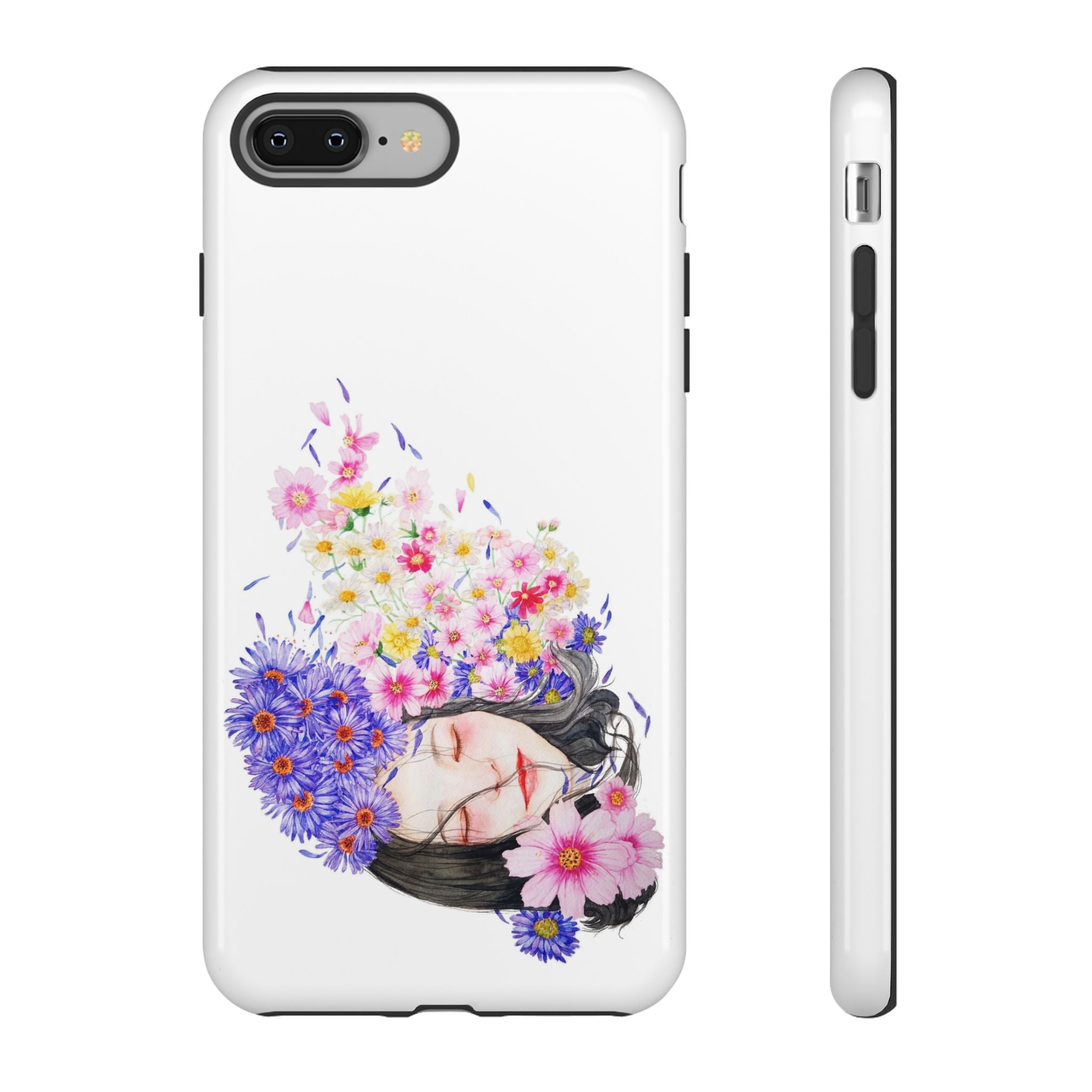 Floral Phone Case | Tough Cases | Cute Floral Design, Gift for Her, Spring Accessory, Mother's Day Gift, Stylish Protection