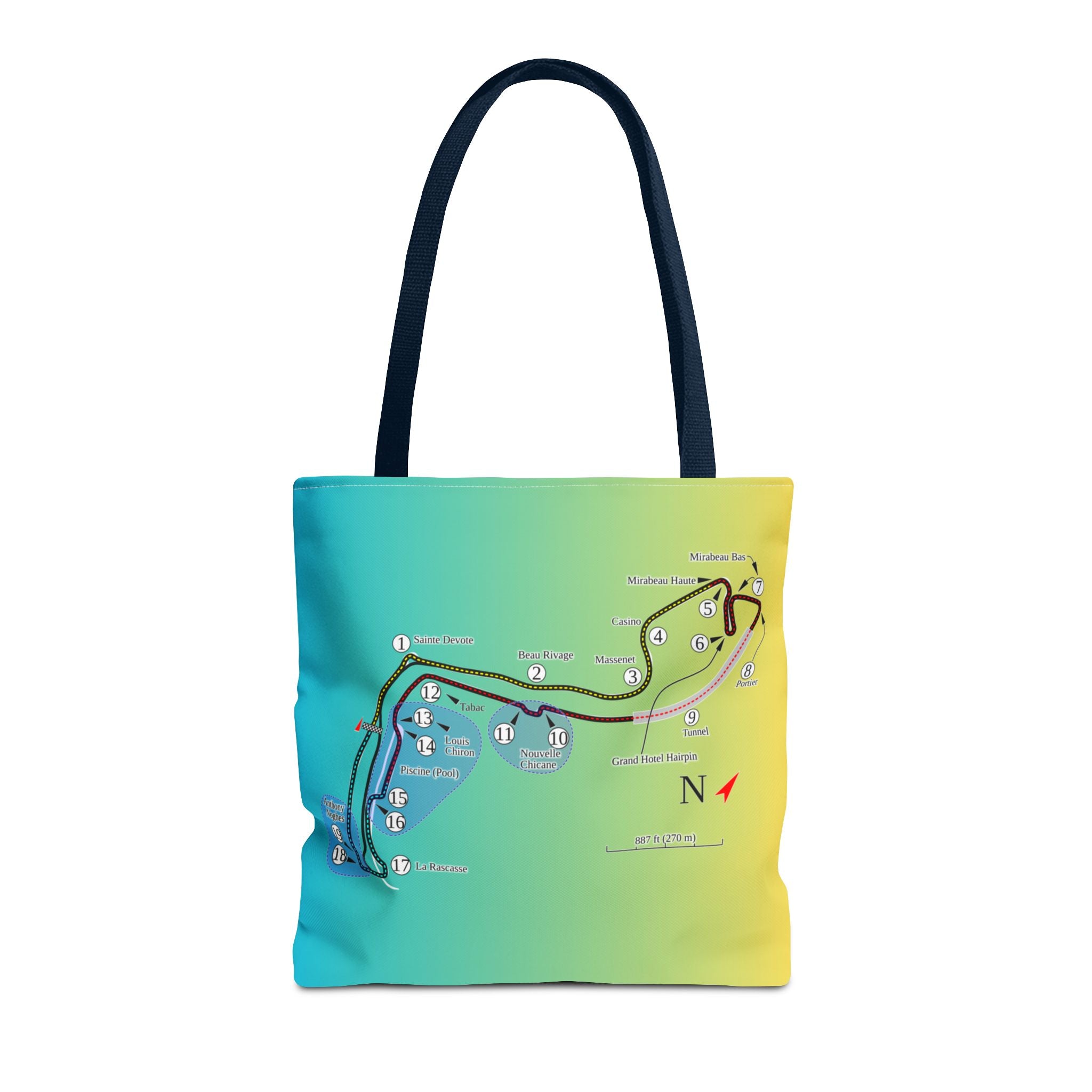"Monaco Circuit" – Grand Prix Tote