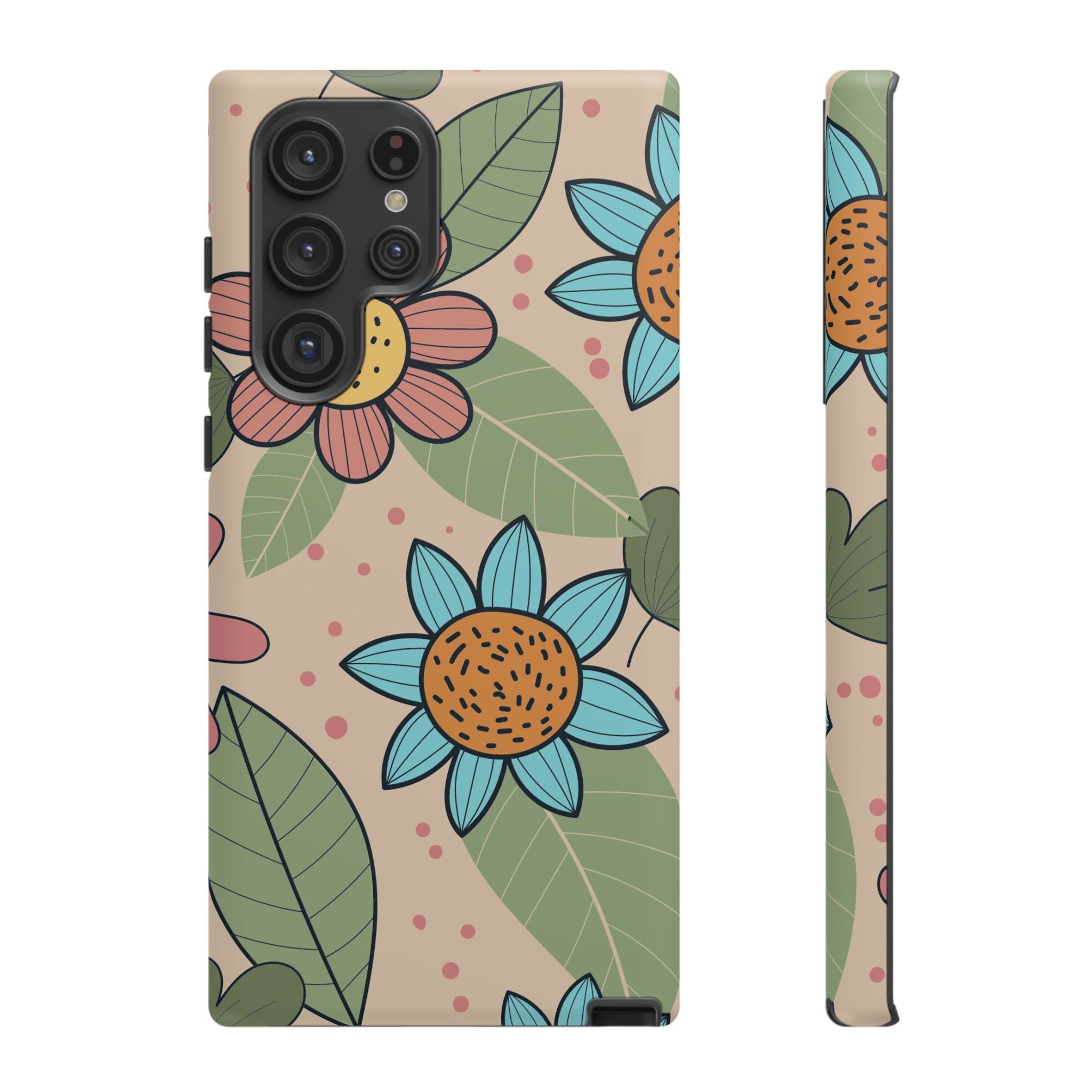 Floral Phone Case, Cute Tough Cases for Floral Lovers, Protective Cover for Gifts, Stylish Accessories, Phone Accessories For Her