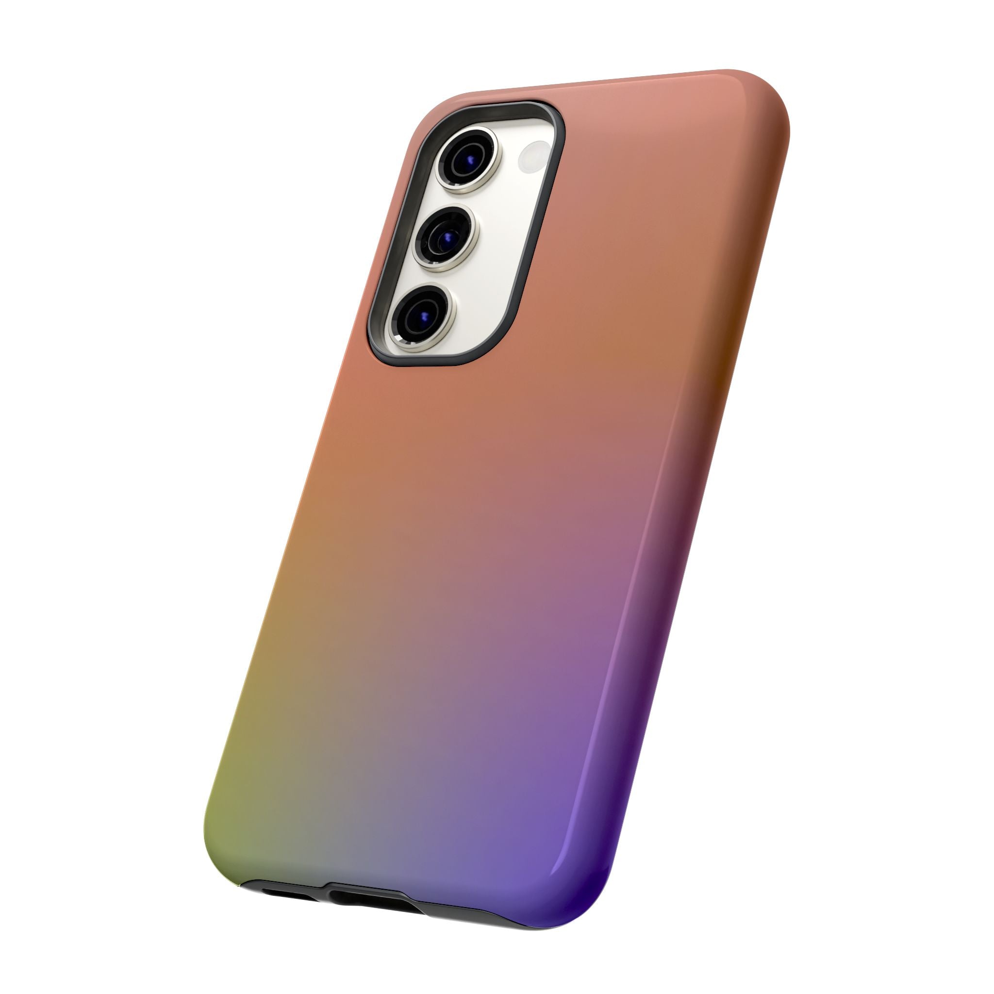 Colorful Gradient Phone Case, Tough Cases for iPhone, Customizable Phone Cover, Trendy Tech Accessory, Gift for Tech Lovers