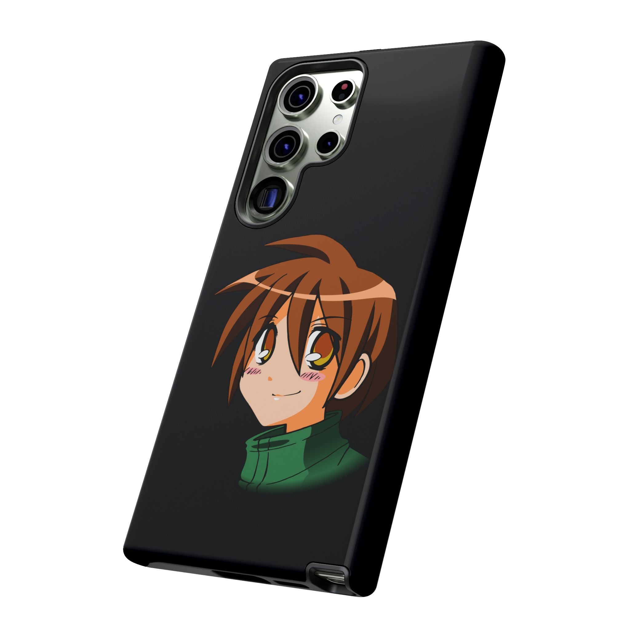 Anime Character Phone Case, Cute Phone Cover, Tough Cases for Teens, Customizable Gift, Geeky Accessories