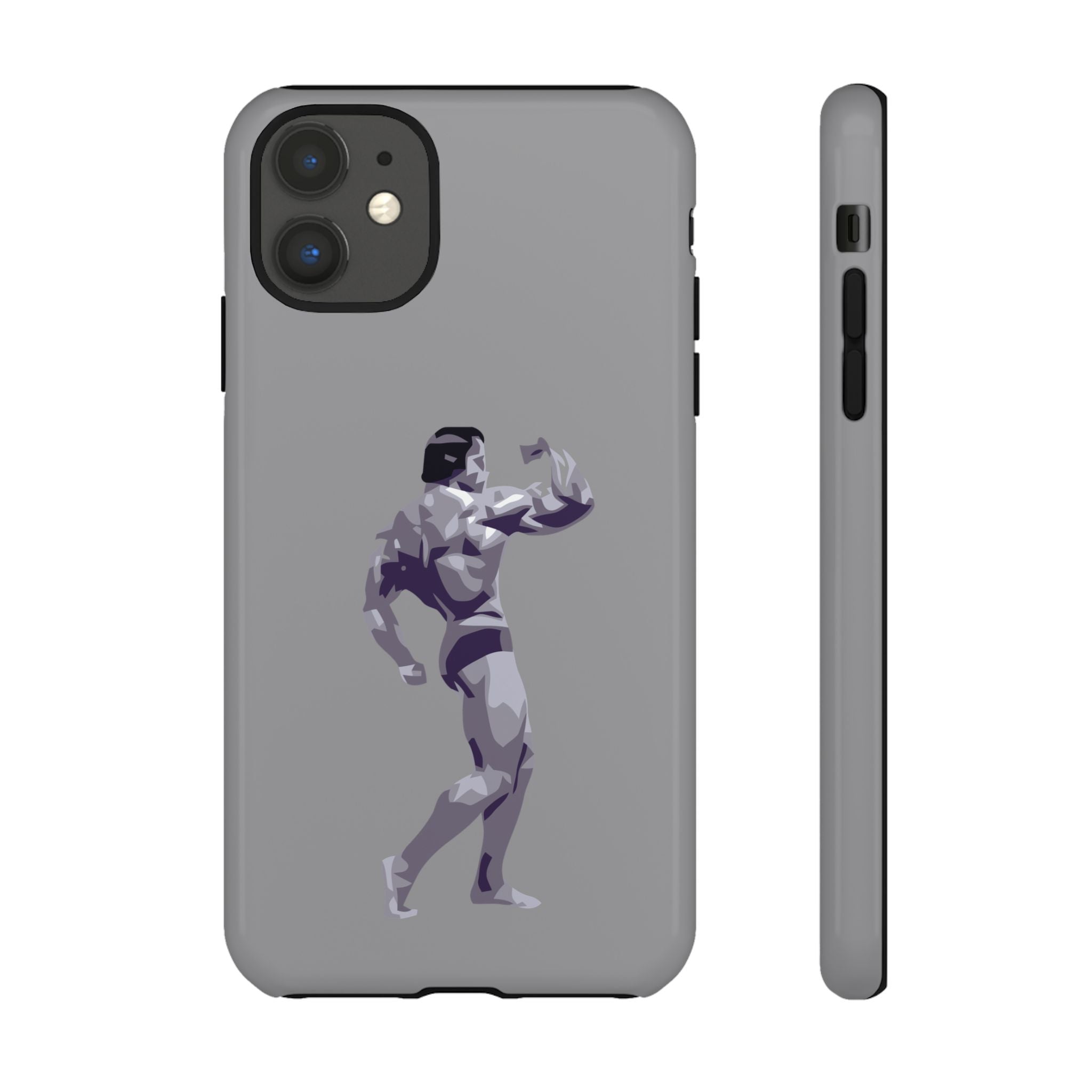 Muscle Man Phone Case - Tough Cases, Martial Arts Gift, Gym Lover Accessories, Inspirational Phone Cover, Unique Tech Gift