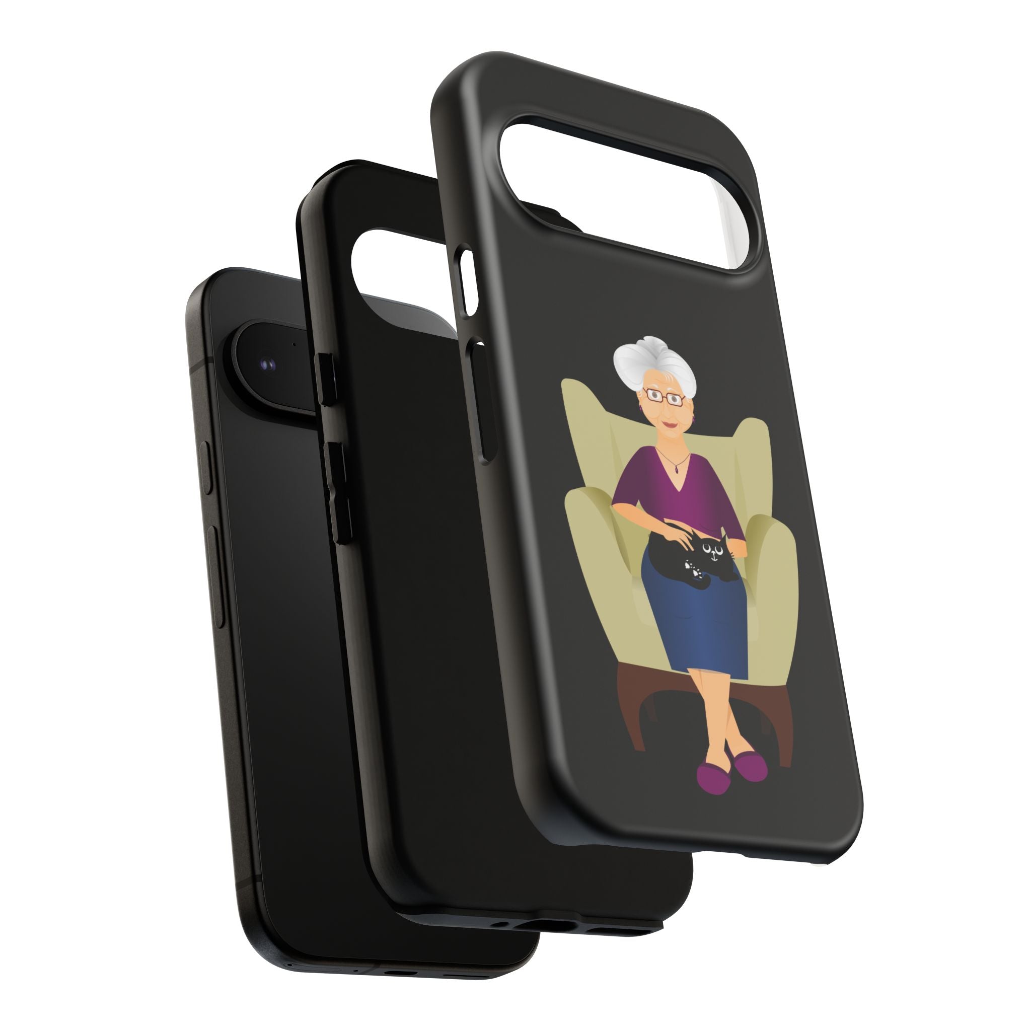 Grandma Phone Case, Tough Phone Cover for Grandparents, Durable Case for Seniors, Unique Gift for Grandmother, Personalized Tech Accessory