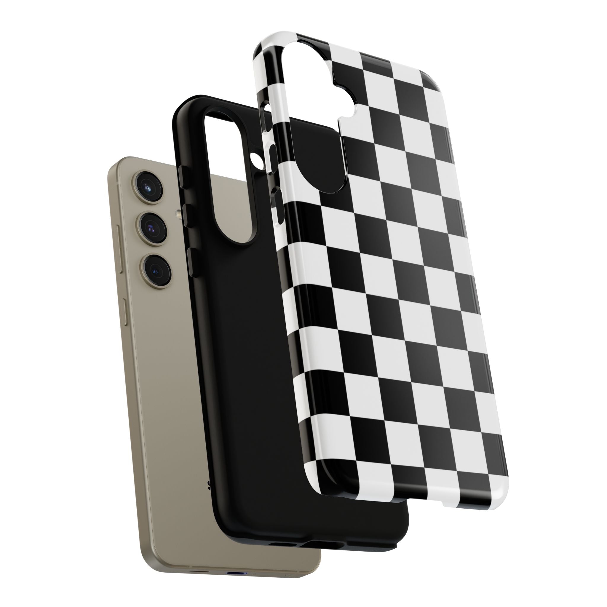 Stylish Checkered Phone Case | Trendy Protective Cover for iPhone, Gift for Teens, Fashion Accessory, Unique Design for All Occasions