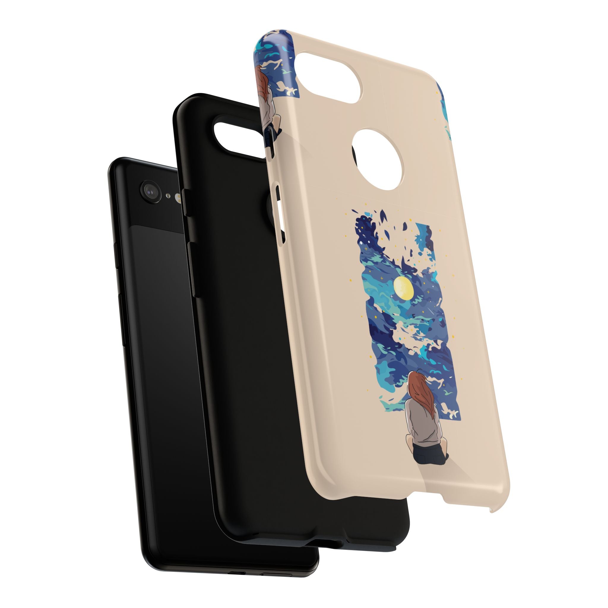 Artistic Phone Case – Expressive Protective Cover, Unique Gift for Her, Birthday Present, Eco-Friendly Mobile Accessory, Smartphone Case