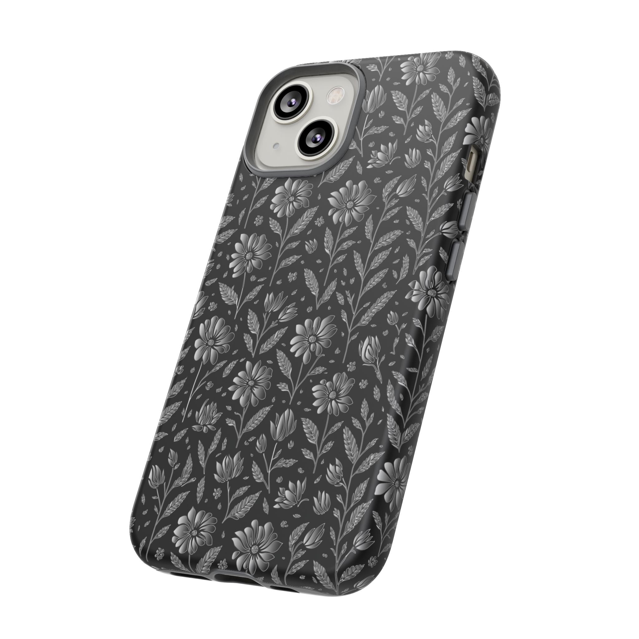 Stylish Floral Phone Case, Tough Floral Case, Botanical Phone Cover, Durable Floral Phone Protector, Gift for Her