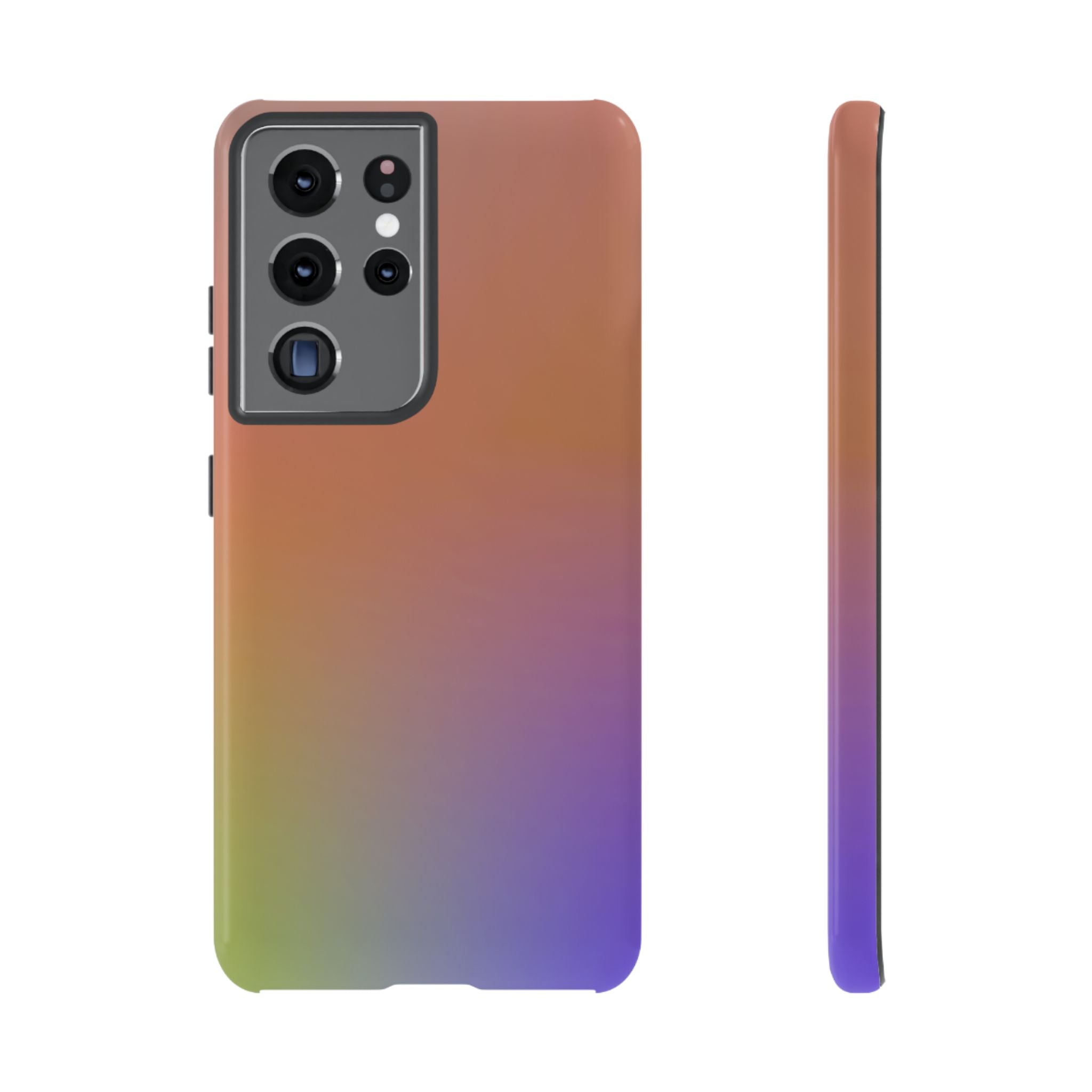 Colorful Gradient Phone Case, Tough Cases for iPhone, Customizable Phone Cover, Trendy Tech Accessory, Gift for Tech Lovers