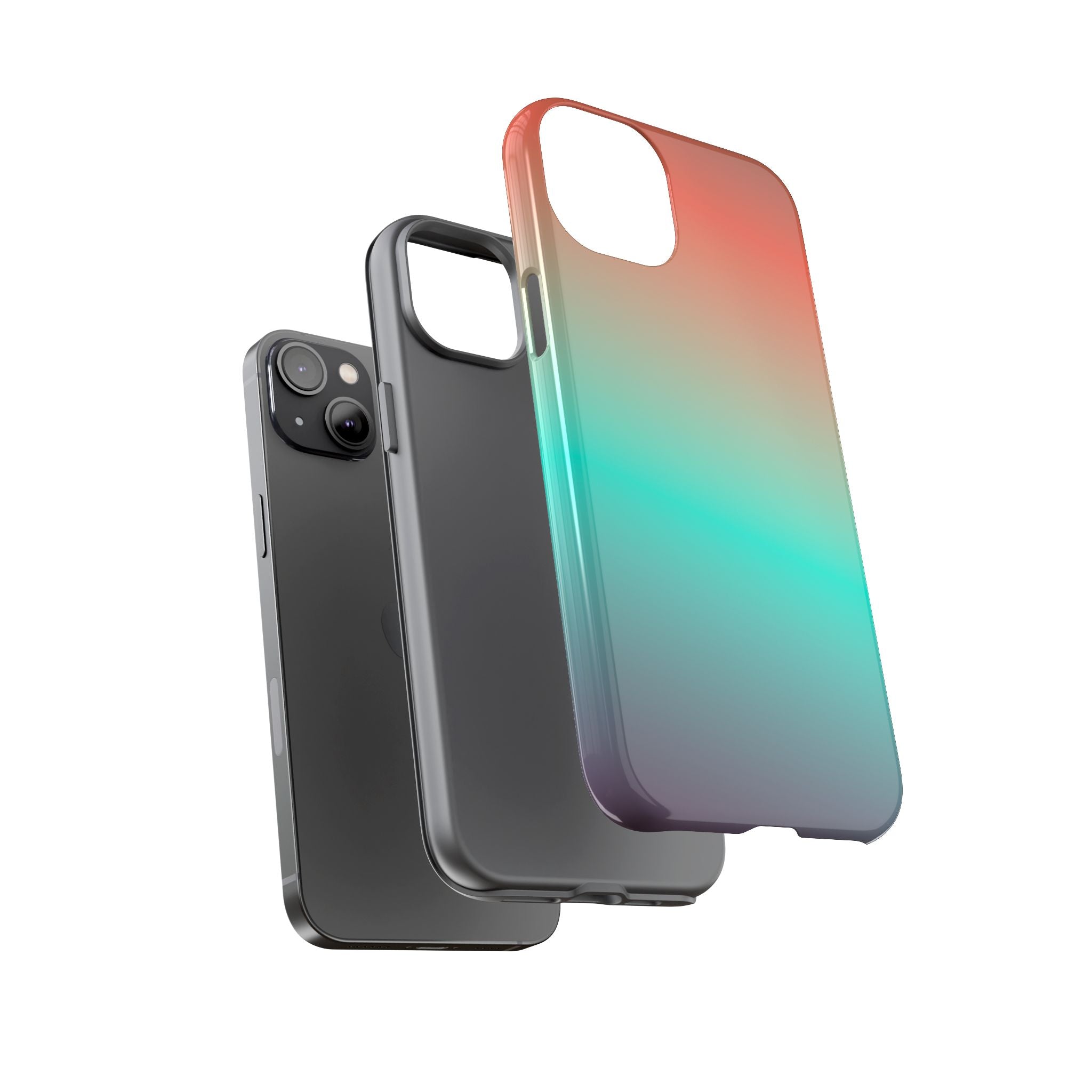 Gradient Phone Case, Tough Cases for Protection, Stylish iPhone Cover, Trendy Mobile Accessory, Perfect Gift for Tech Lovers