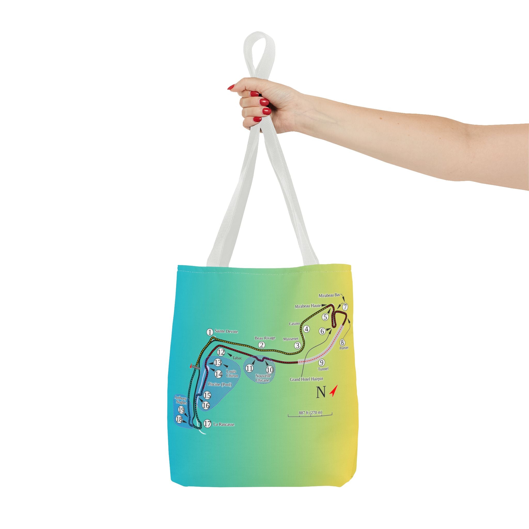 "Monaco Circuit" – Grand Prix Tote
