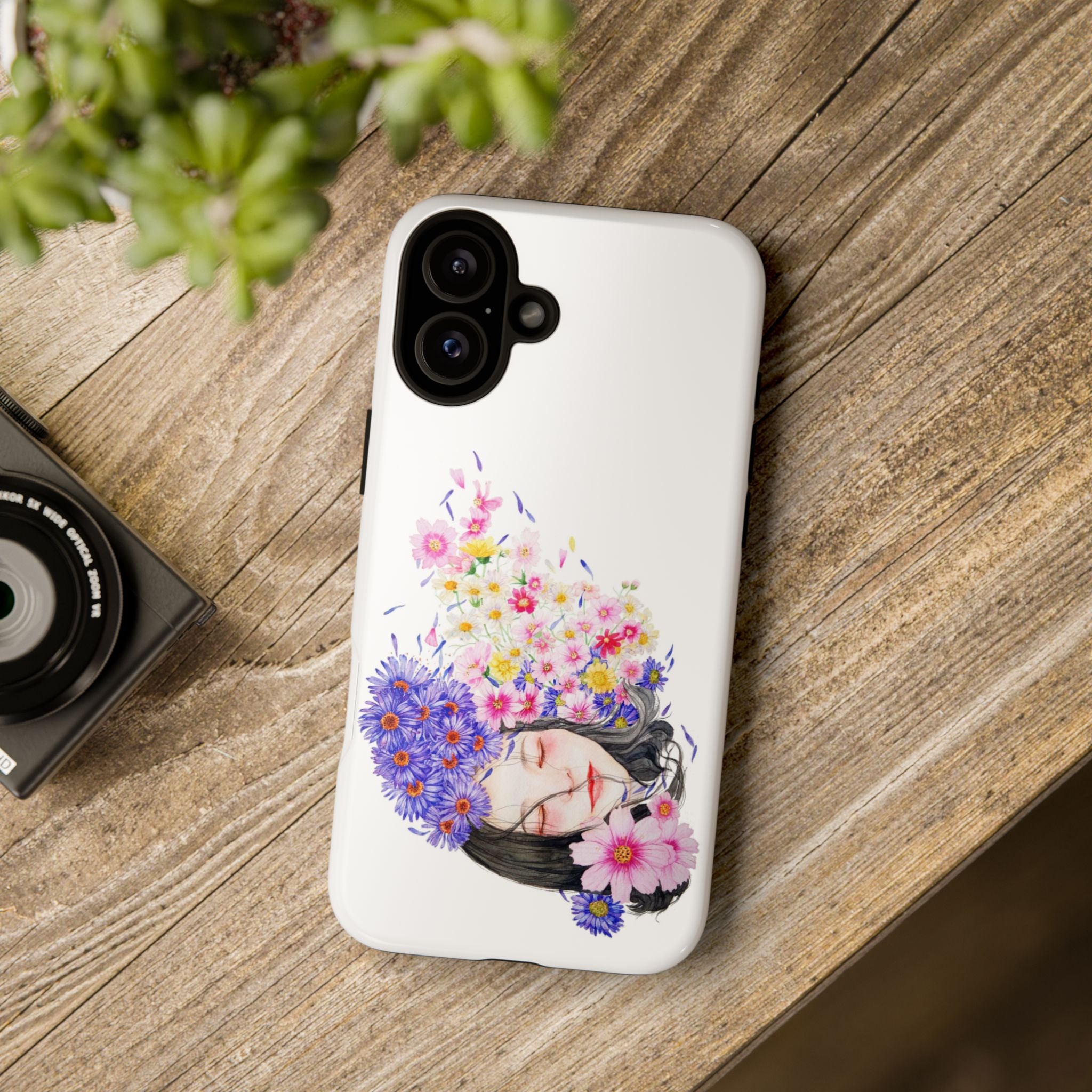 Floral Phone Case | Tough Cases | Cute Floral Design, Gift for Her, Spring Accessory, Mother's Day Gift, Stylish Protection