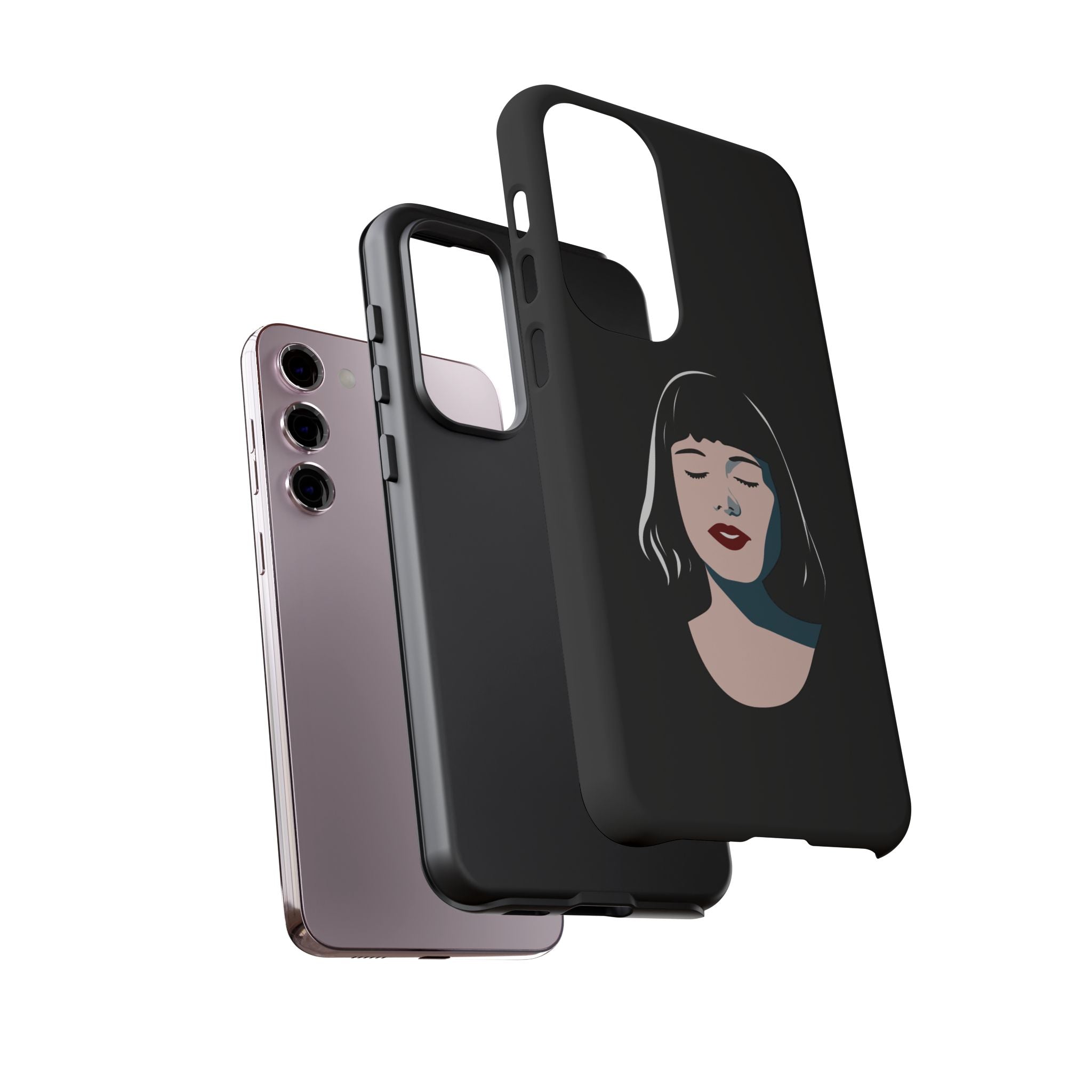 Aesthetic Phone Case, Art Deco iPhone Cover, Minimalist Cell Phone Protector, Gift for Her, Stylish Mobile Accessories