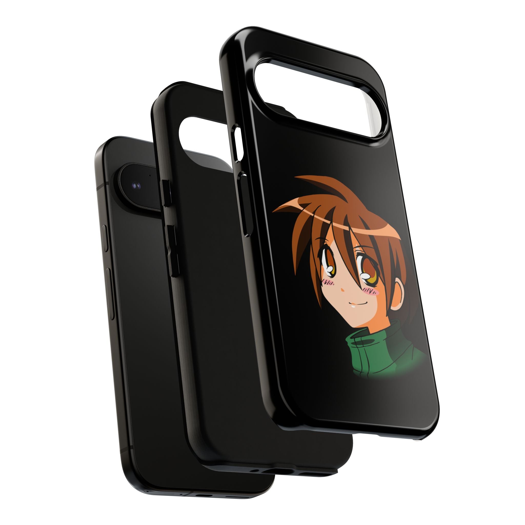Anime Character Phone Case, Cute Phone Cover, Tough Cases for Teens, Customizable Gift, Geeky Accessories