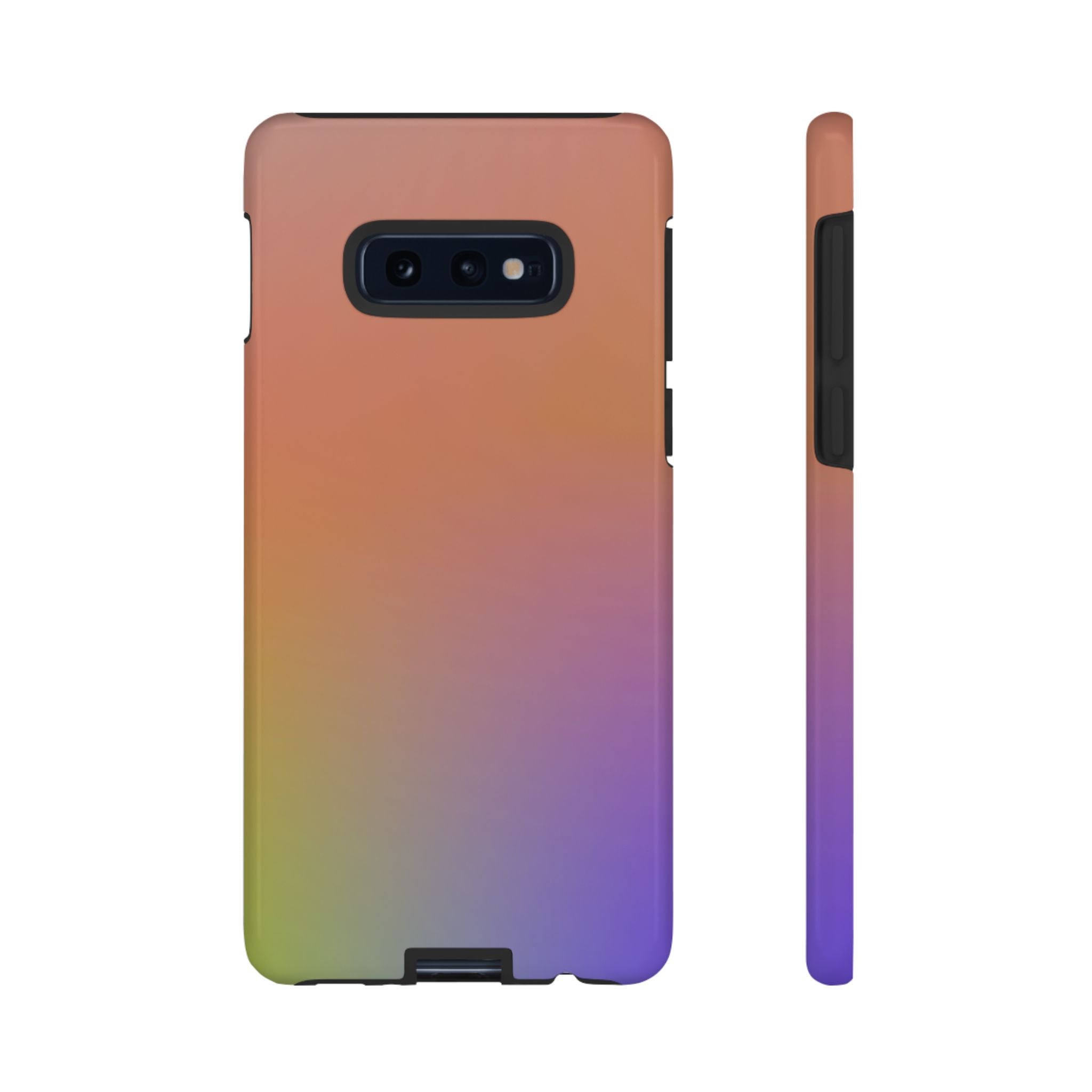 Colorful Gradient Phone Case, Tough Cases for iPhone, Customizable Phone Cover, Trendy Tech Accessory, Gift for Tech Lovers