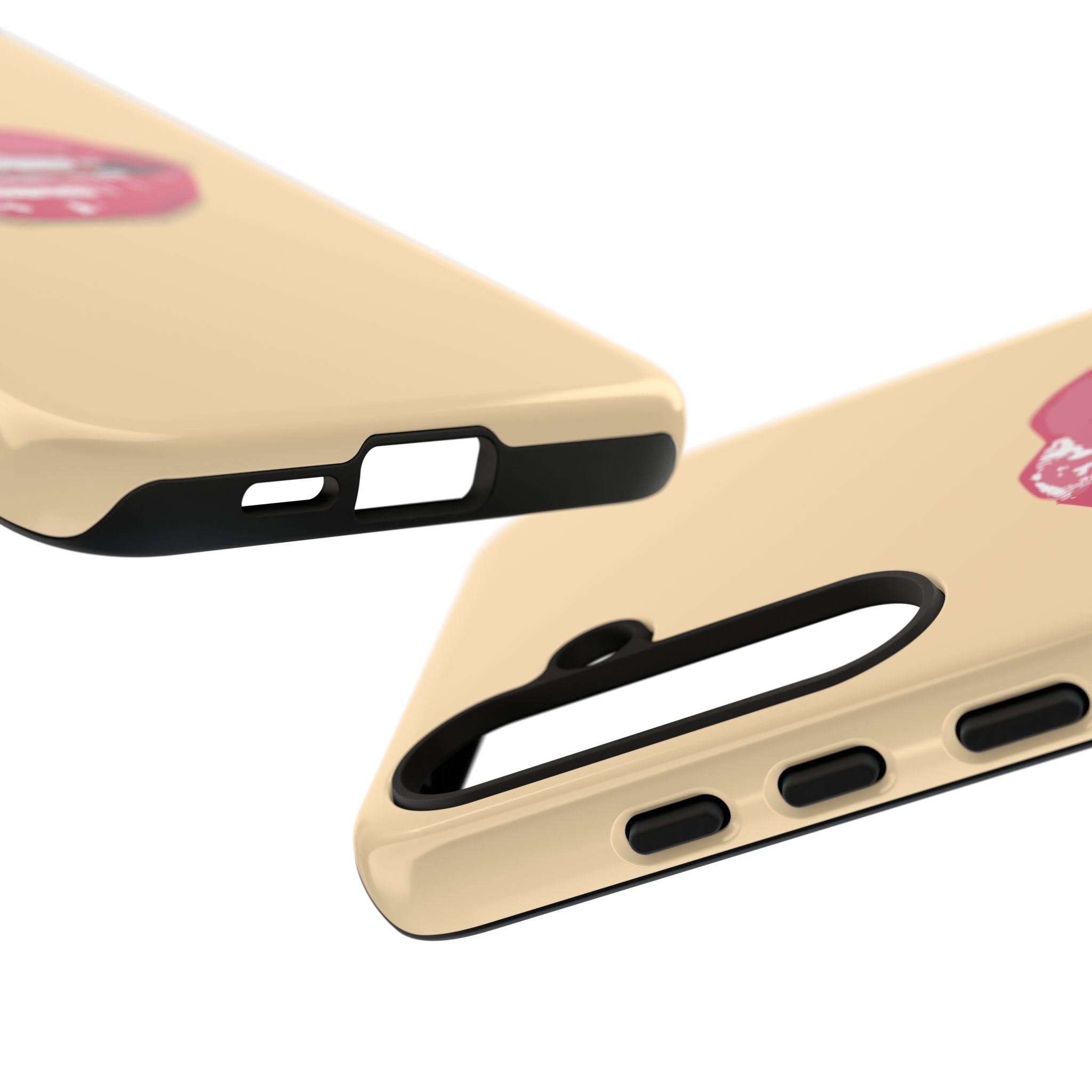 Stylish Phone Case with Lip Print, Trendy Mobile Cover, Fashion Accessory, Gift for Her, Cute Cell Phone Case