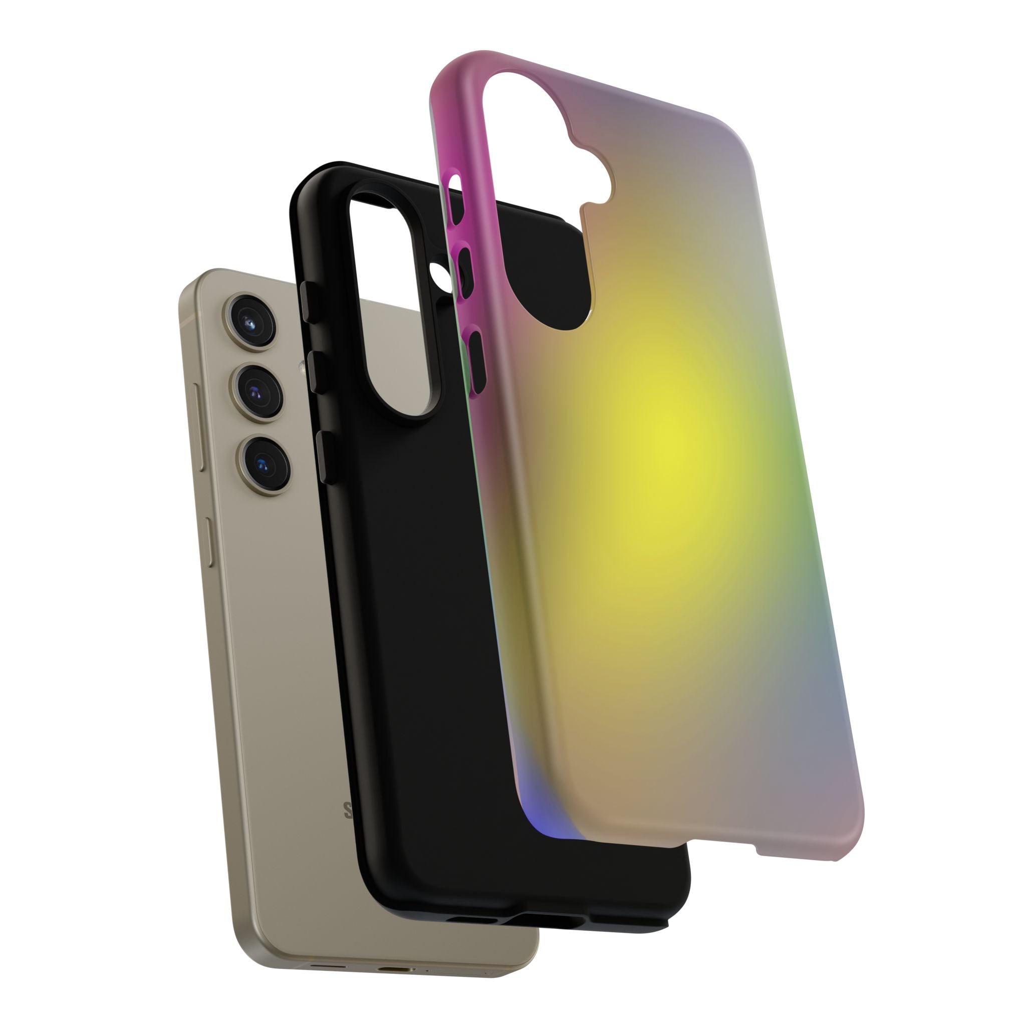 Colorful Tough Phone Case, Stylish Slim Cover, Durable Mobile Protection, Trendy Gift for Tech Lovers, Vibrant Phone Accessory