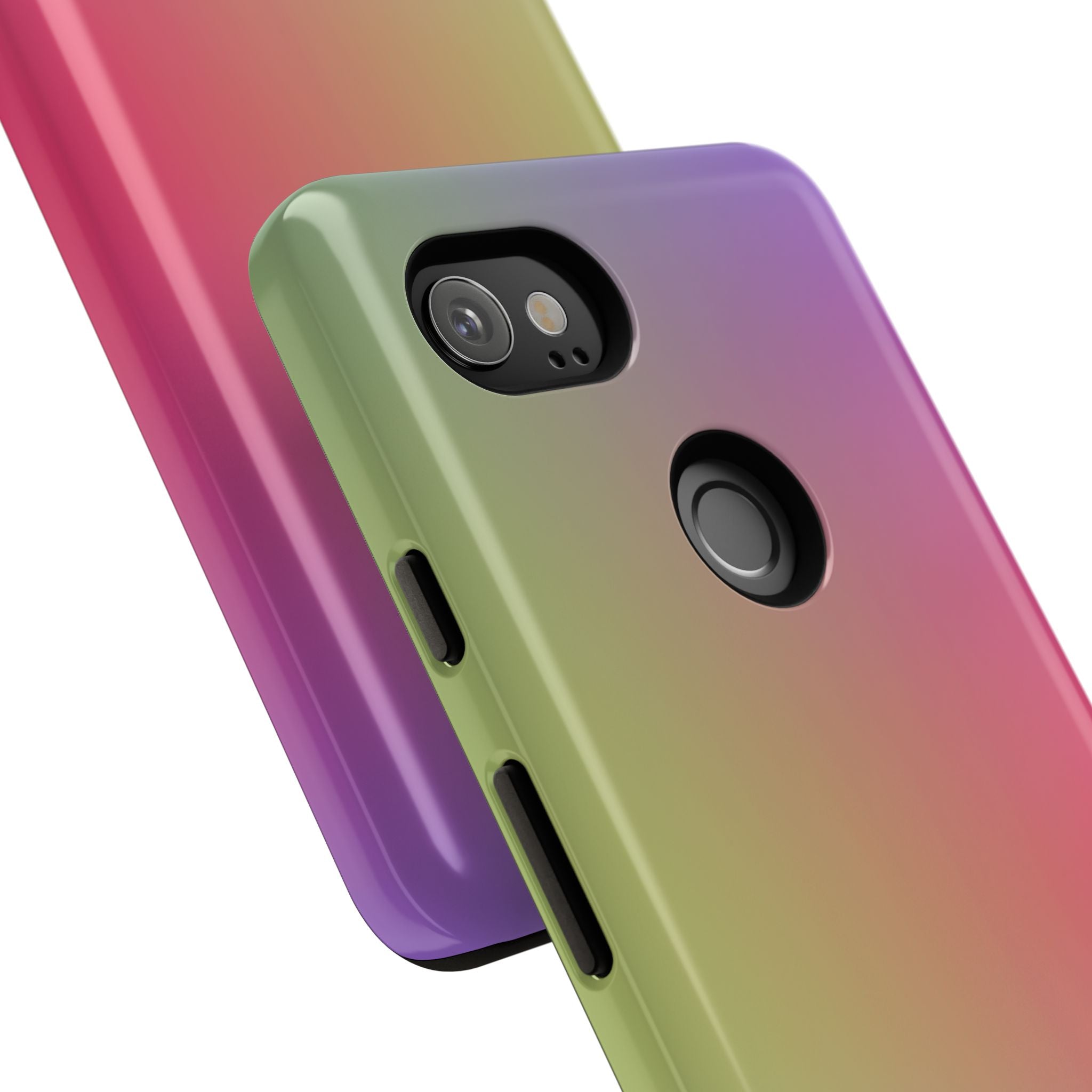 Gradient Phone Case, Tough Cases, Colorful Tech Accessory, Modern Phone Protection, Trendy Gift for Friends, Birthday, Holidays