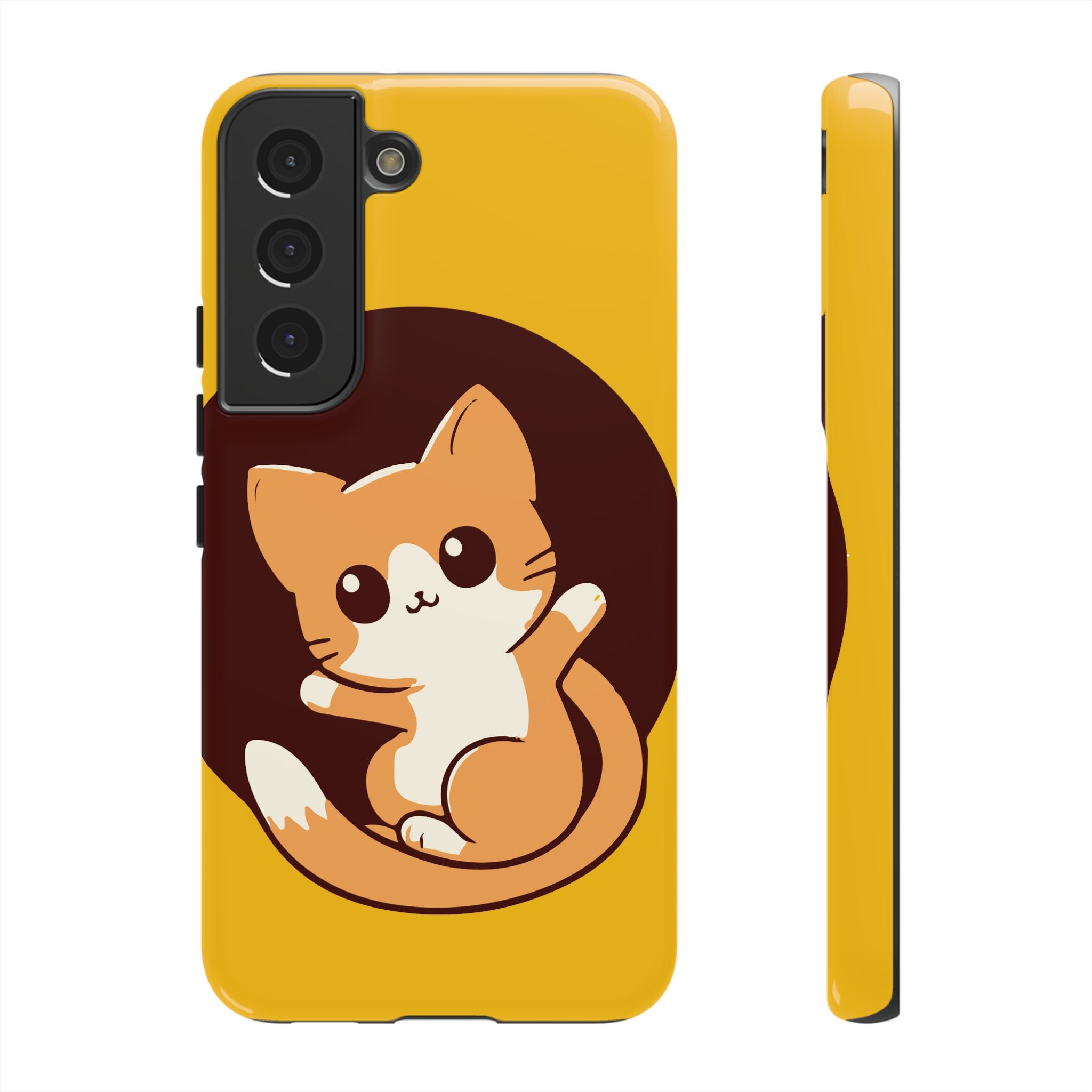 Cute Cat Phone Case | Tough Cases for Cat Lovers, Animal Design, Fun Gift, Unique Case, Durable Protection