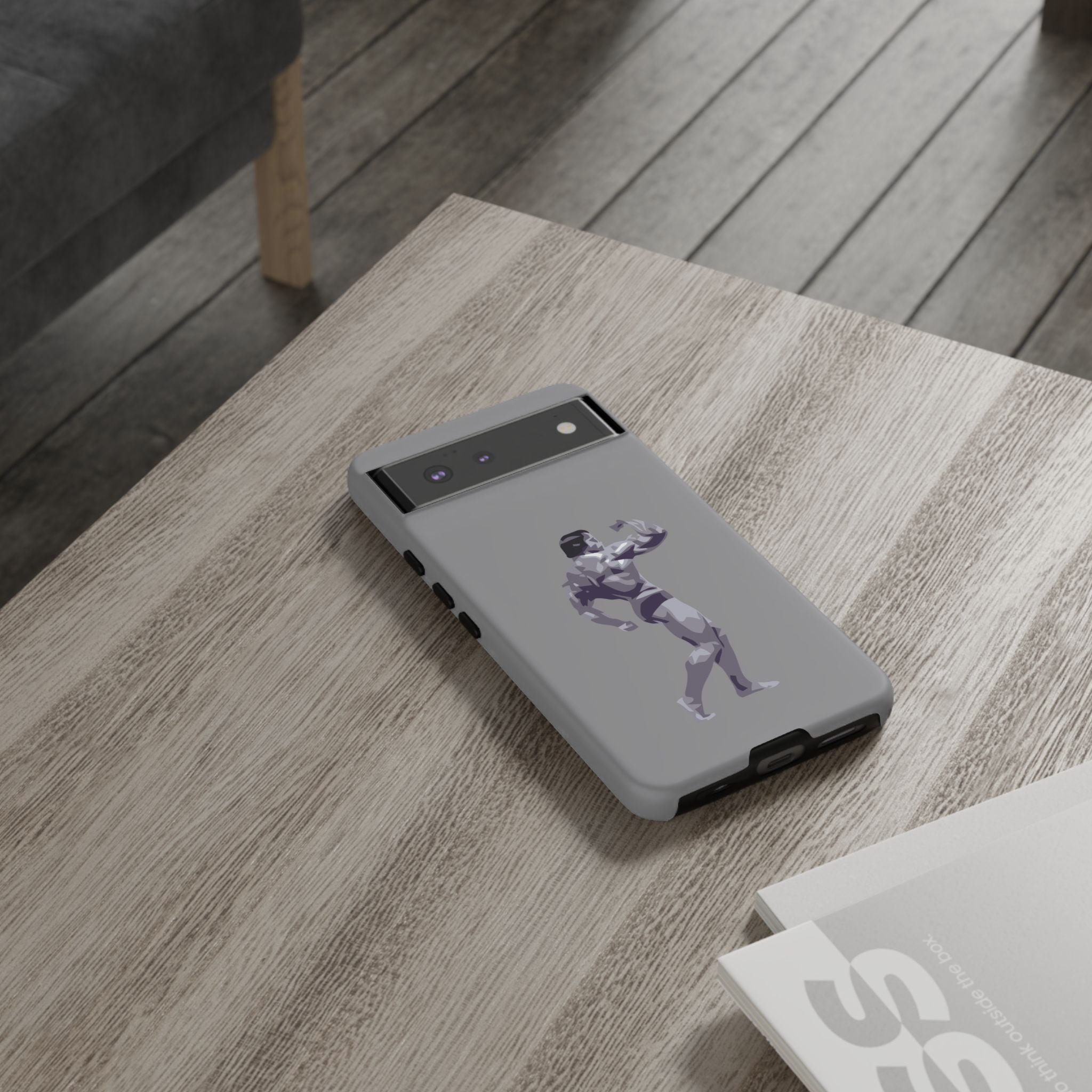 Muscle Man Phone Case - Tough Cases, Martial Arts Gift, Gym Lover Accessories, Inspirational Phone Cover, Unique Tech Gift