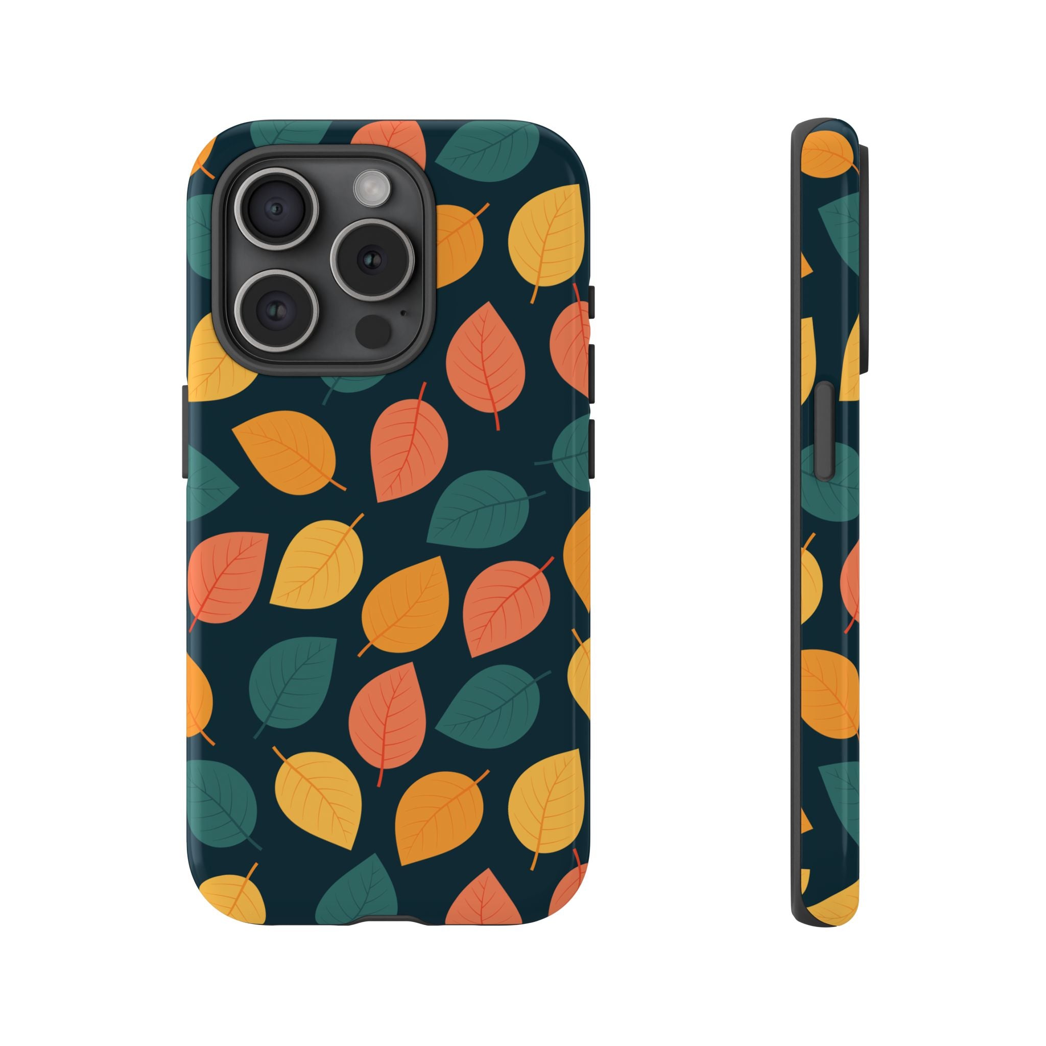 Autumn Leaves Phone Case - Protective Cell Phone Cover, Fall Aesthetic, Nature Lover Gift, Seasonal Accessories, Eco-Friendly Case