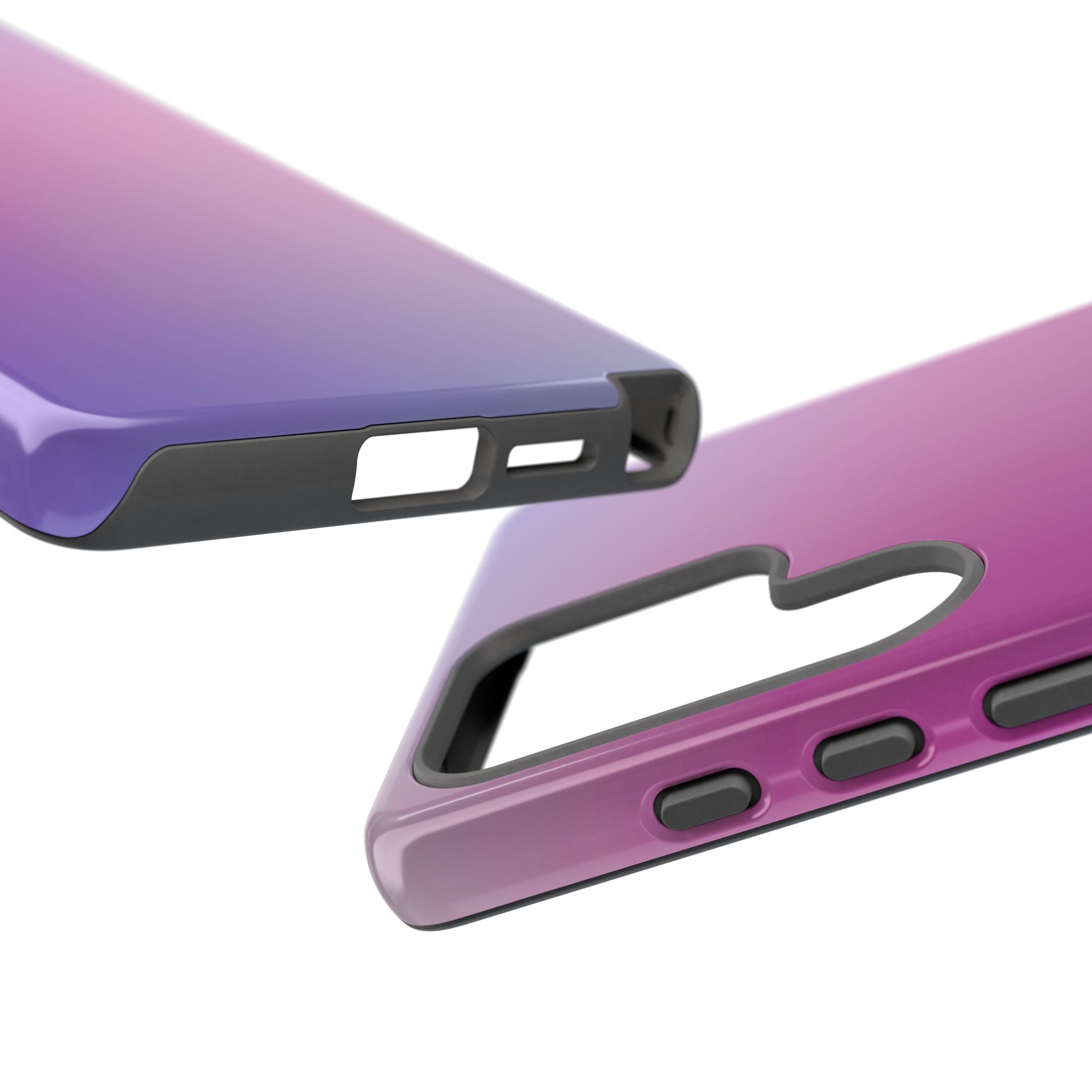 Stylish Phone Case, Tough Phone Cover, Gradient Phone Protector, Customizable Phone Shell, Durable Phone Accessory