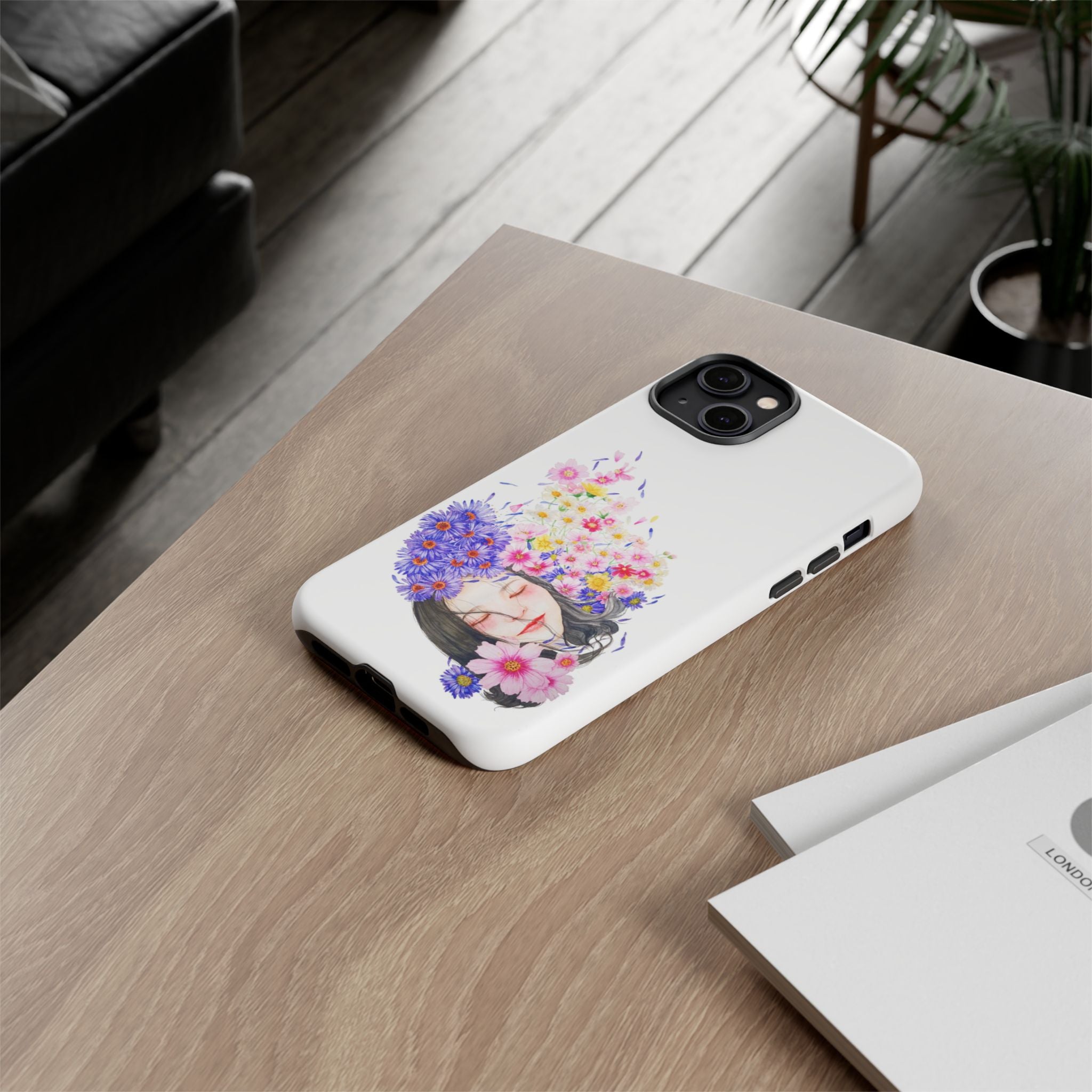 Floral Phone Case | Tough Cases | Cute Floral Design, Gift for Her, Spring Accessory, Mother's Day Gift, Stylish Protection