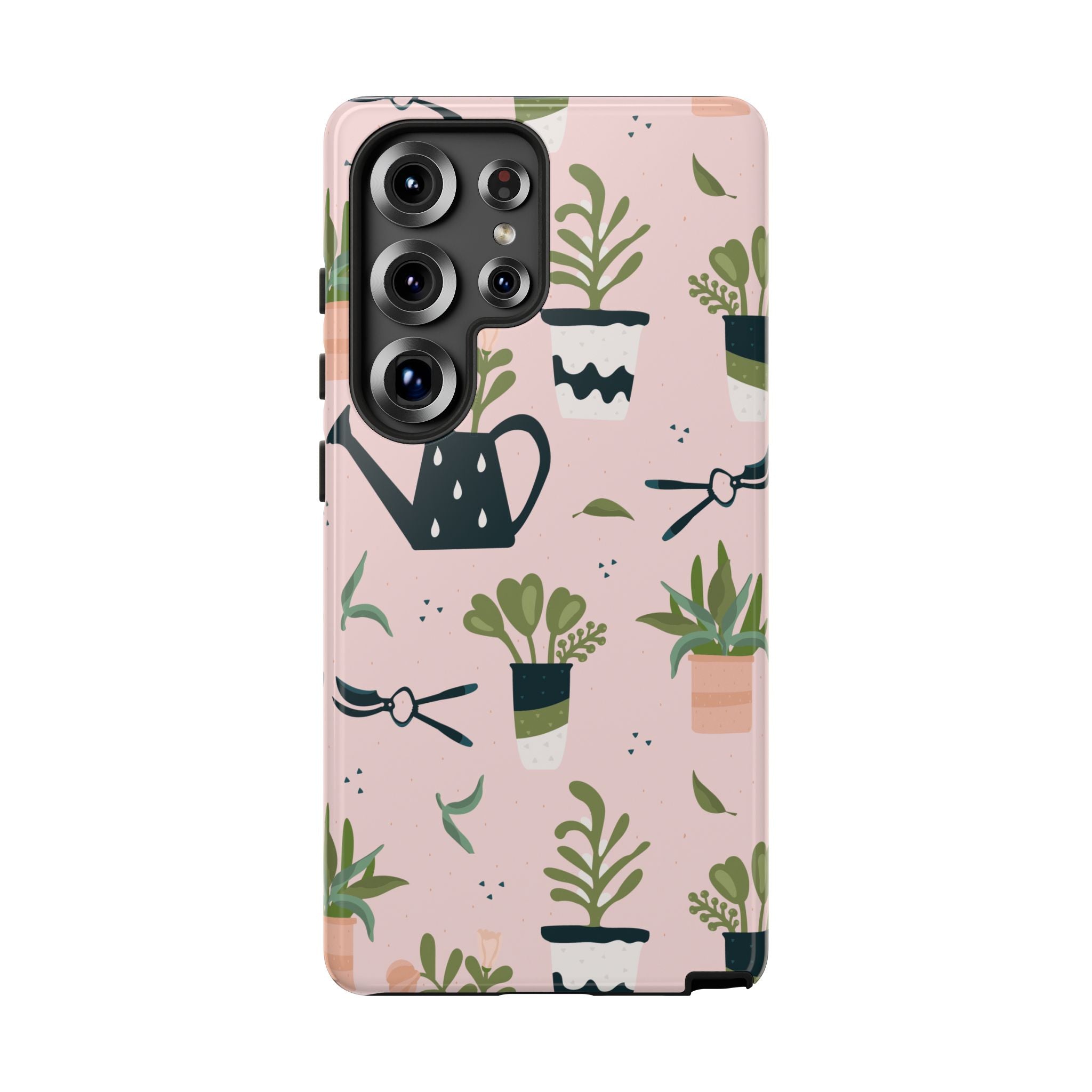 Floral Phone Case, Cute Plant Lover Case, Gift for Gardeners, Phone Cover, Green Thumb Accessories, Mother's Day Gift