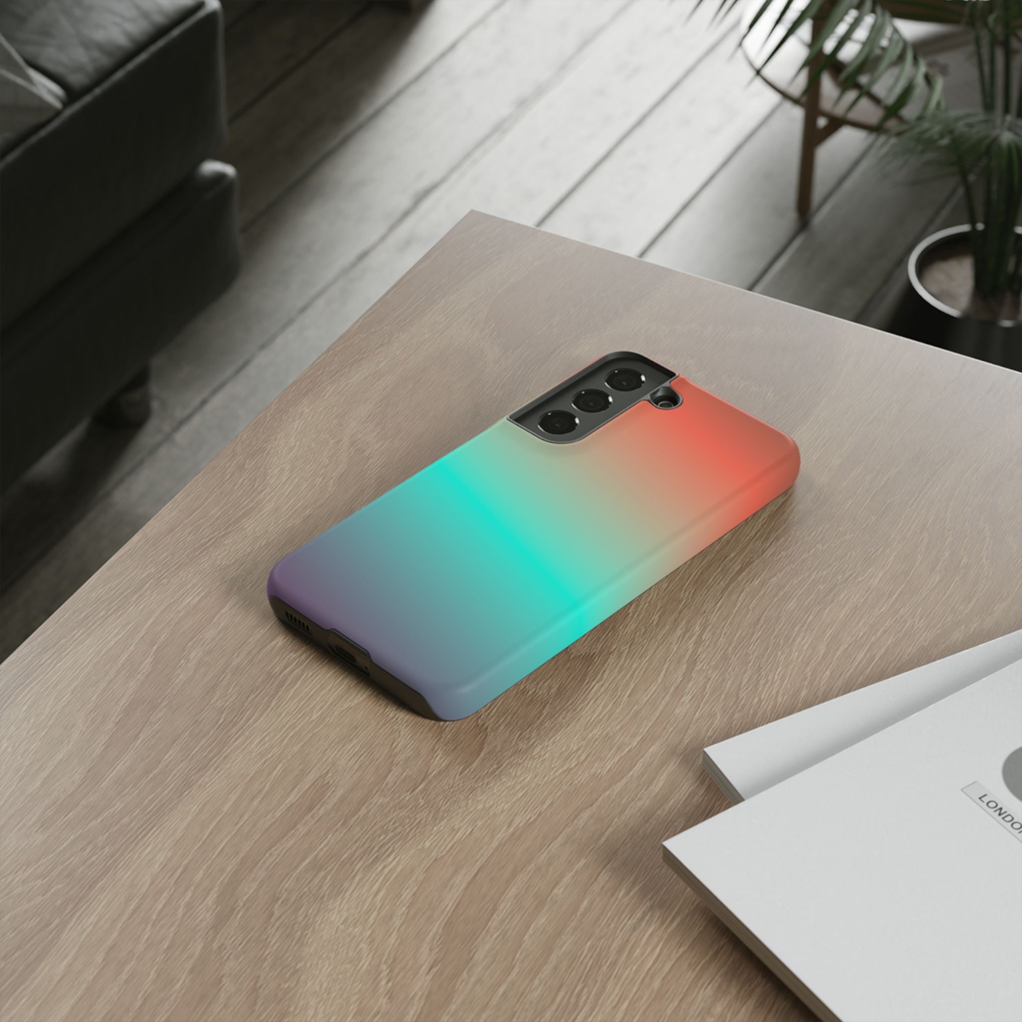 Gradient Phone Case, Tough Cases for Protection, Stylish iPhone Cover, Trendy Mobile Accessory, Perfect Gift for Tech Lovers