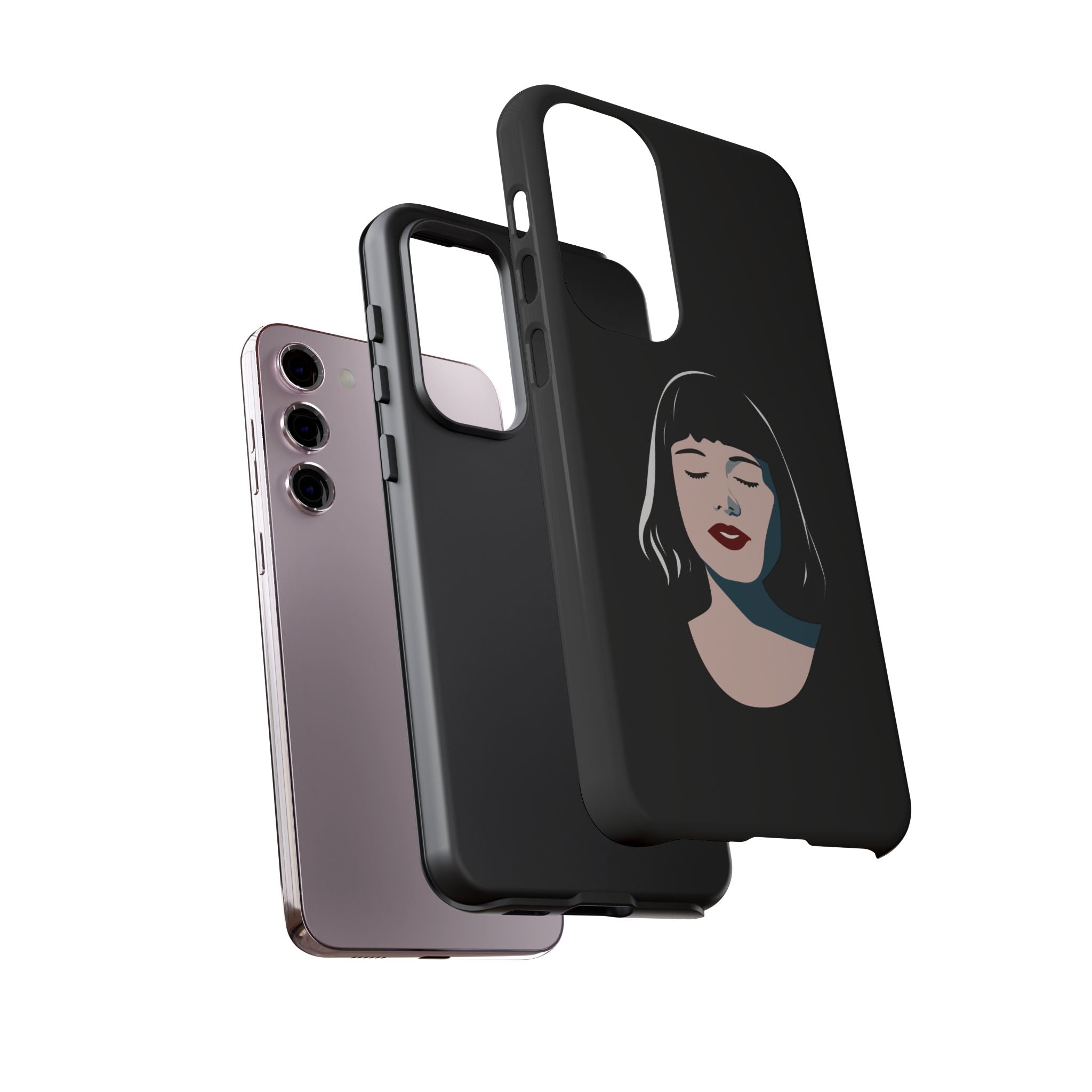 Aesthetic Phone Case, Art Deco iPhone Cover, Minimalist Cell Phone Protector, Gift for Her, Stylish Mobile Accessories