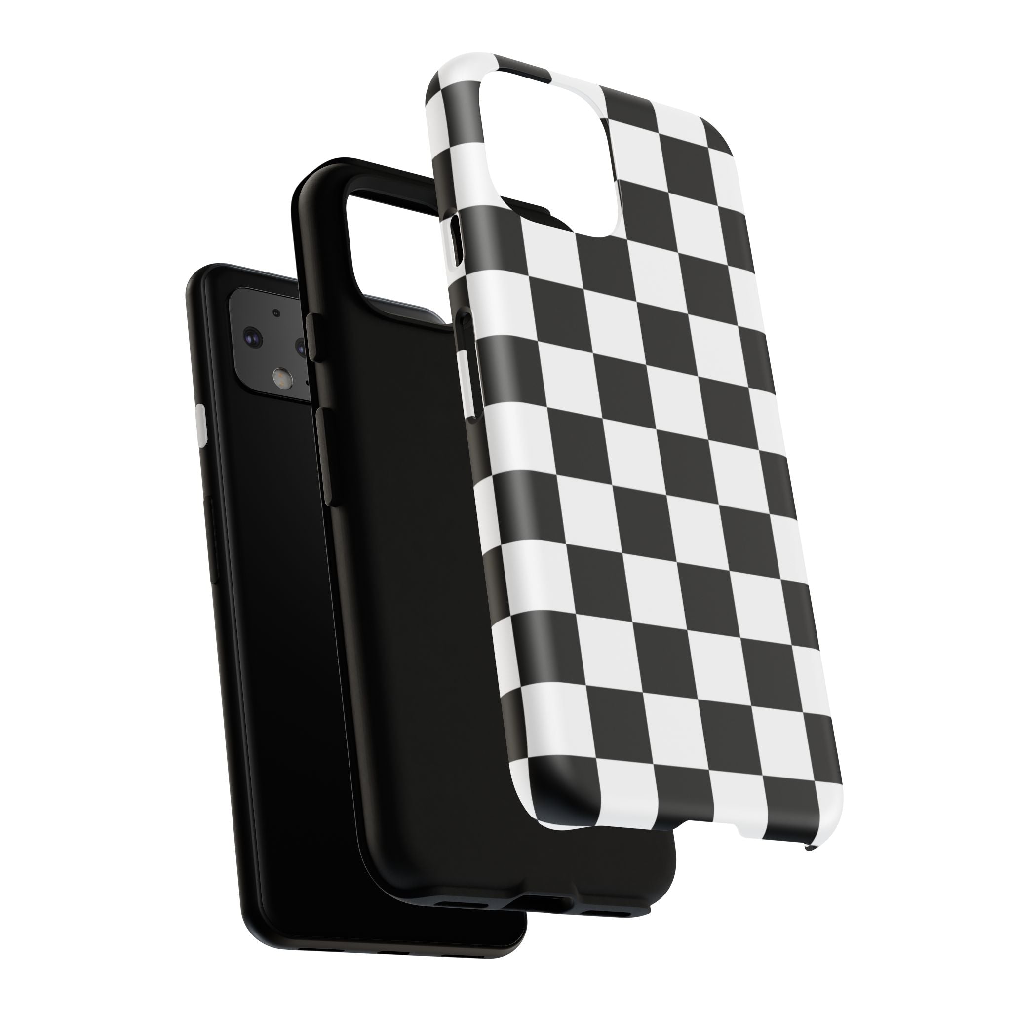 Stylish Checkered Phone Case | Trendy Protective Cover for iPhone, Gift for Teens, Fashion Accessory, Unique Design for All Occasions