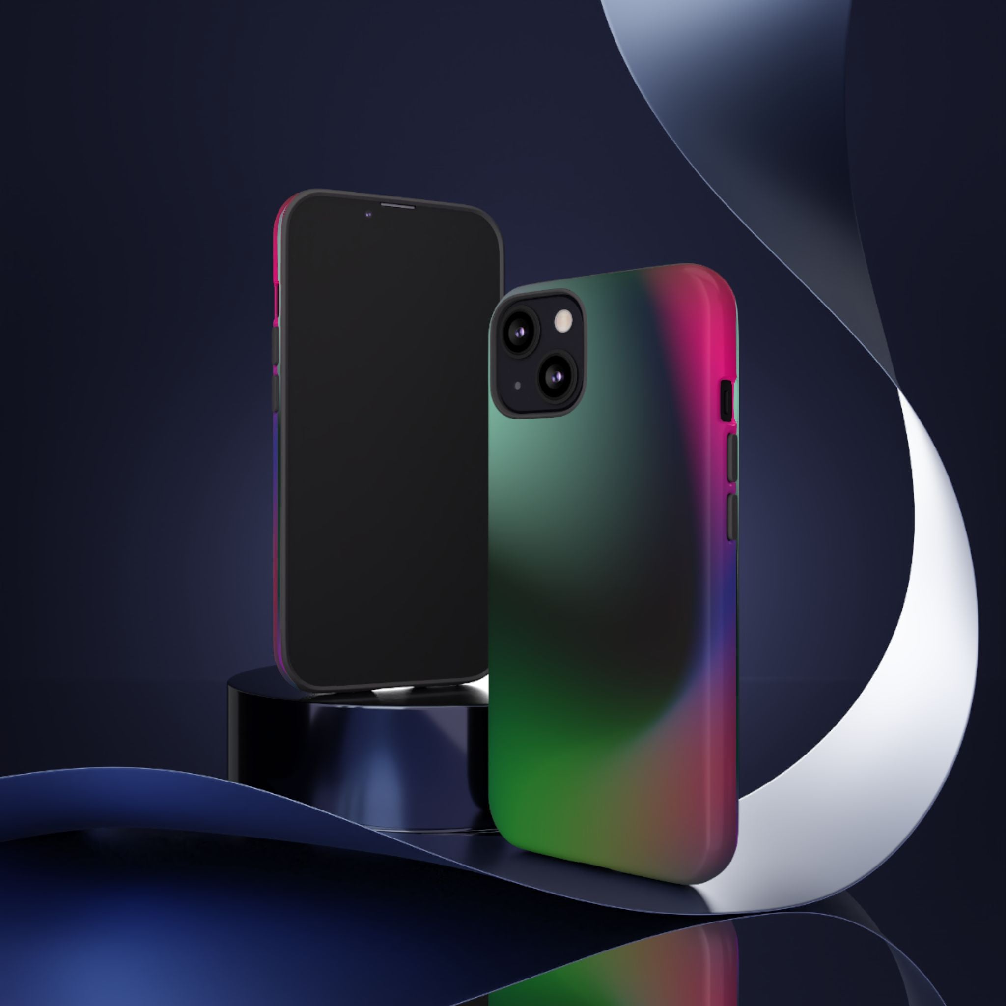 Colorful Phone Case, Tough Phone Cover, Vibrant Smart Device Protector, Modern Tech Accessory, Unique Gift for Phone Lovers