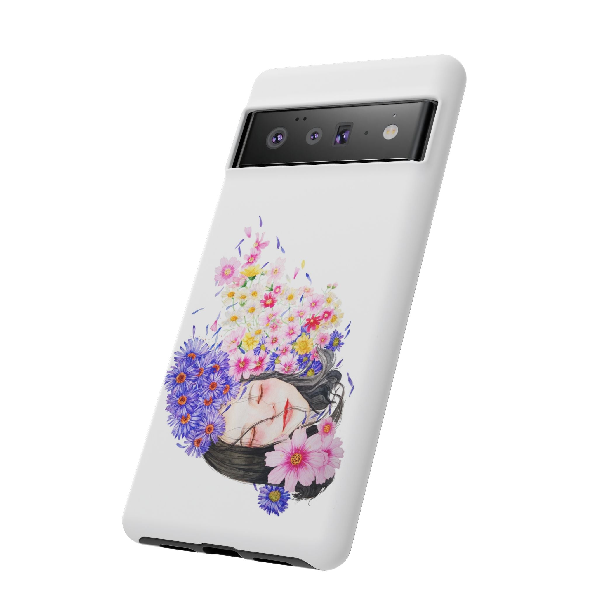Floral Phone Case | Tough Cases | Cute Floral Design, Gift for Her, Spring Accessory, Mother's Day Gift, Stylish Protection
