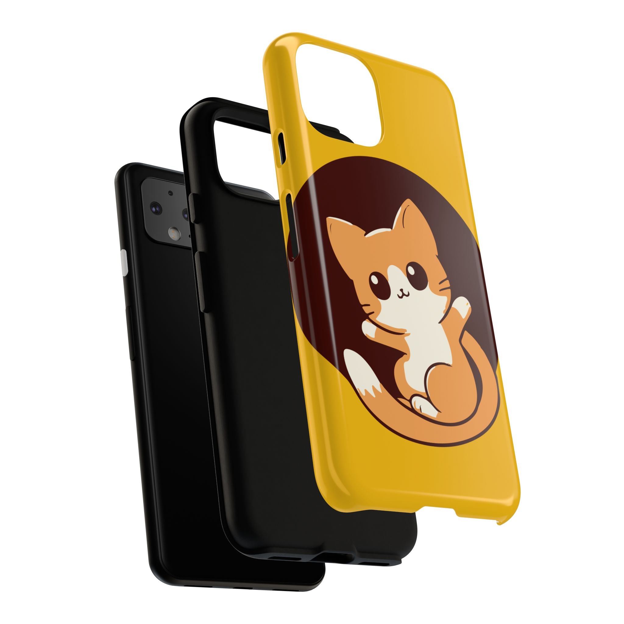 Cute Cat Phone Case | Tough Cases for Cat Lovers, Animal Design, Fun Gift, Unique Case, Durable Protection