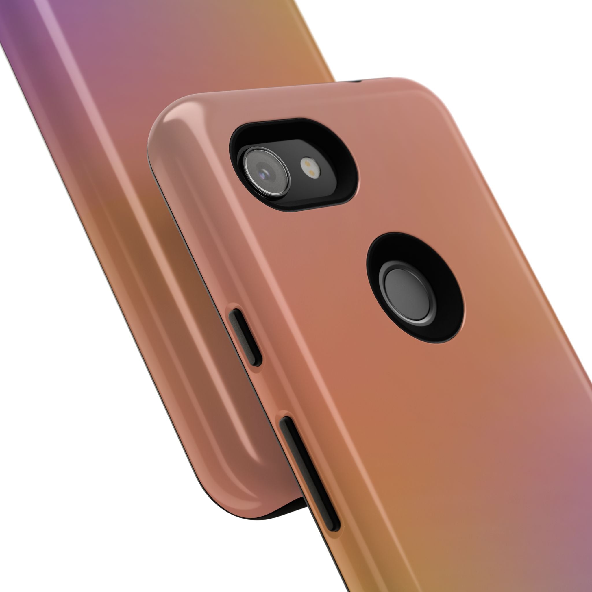 Colorful Gradient Phone Case, Tough Cases for iPhone, Customizable Phone Cover, Trendy Tech Accessory, Gift for Tech Lovers