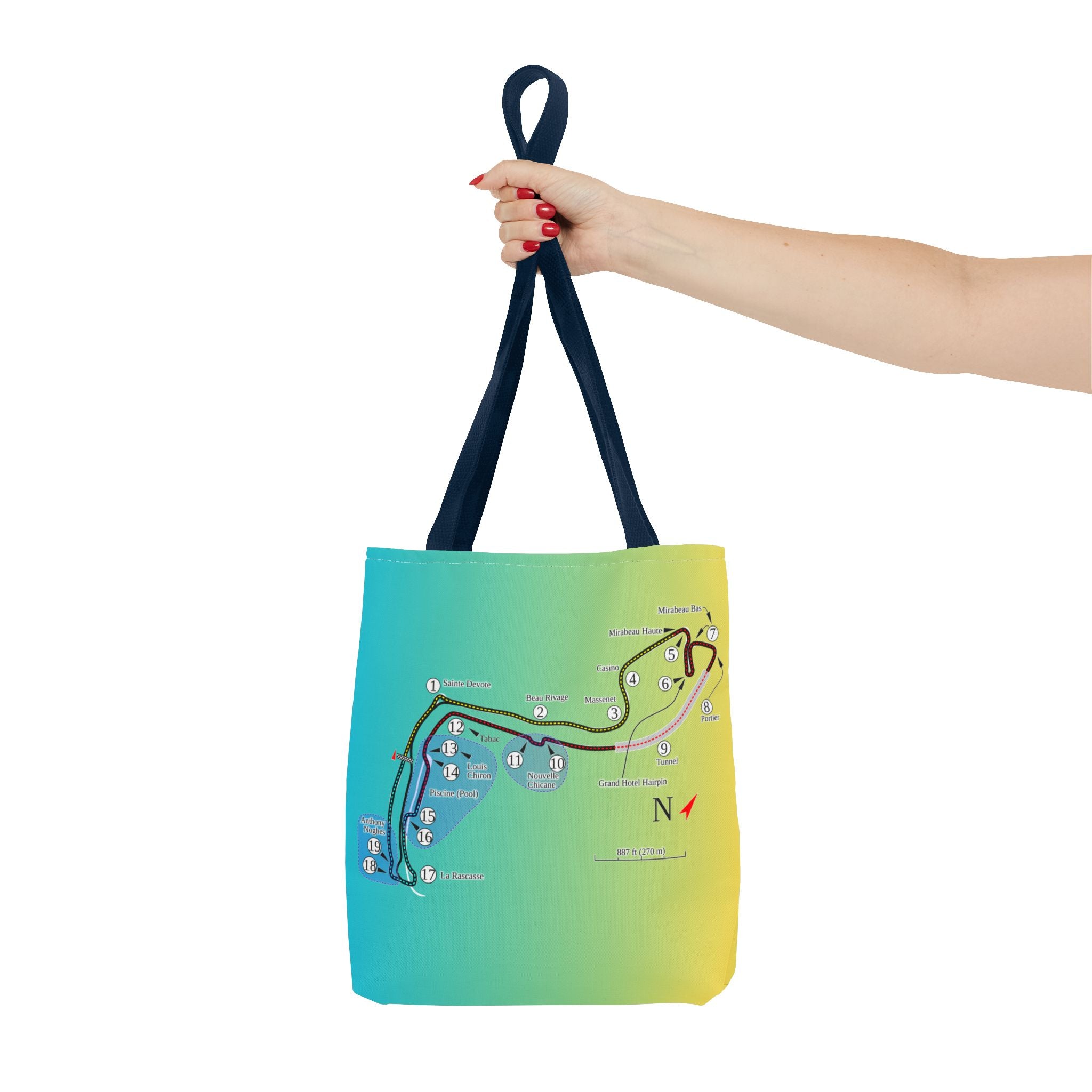 "Monaco Circuit" – Grand Prix Tote