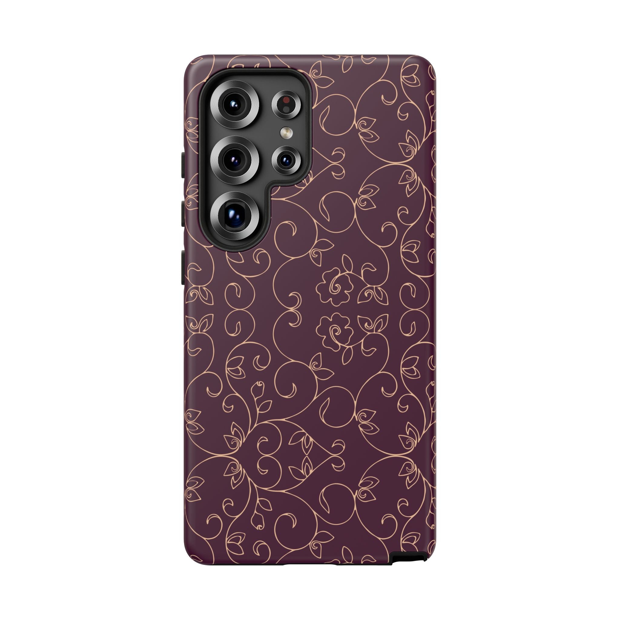 Elegant Floral Phone Case | Durable Mobile Cover, Gift for Her, Floral Design, Stylish Accessory, Phone Protection
