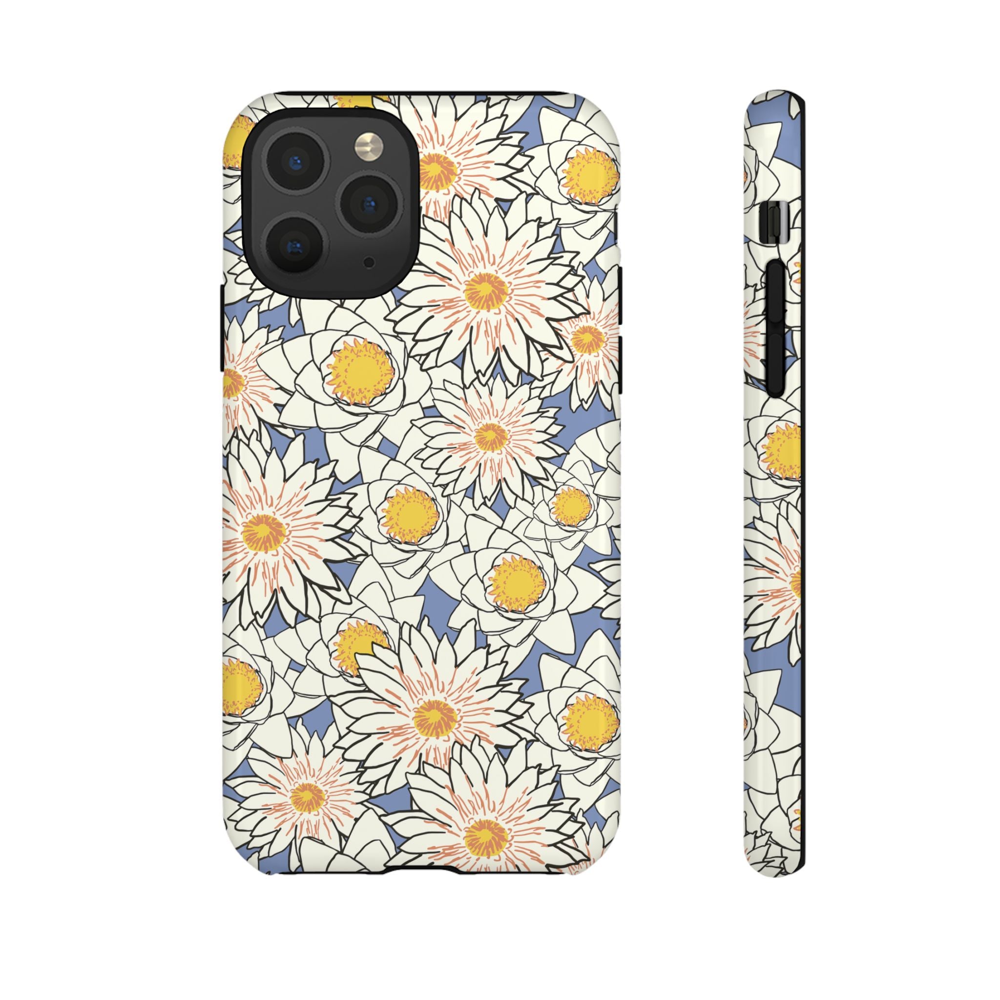 Stylish Phone Case, Floral Protective Cover, Gift for Nature Lovers, Trendy Tech Accessory, Customizable Phone Case