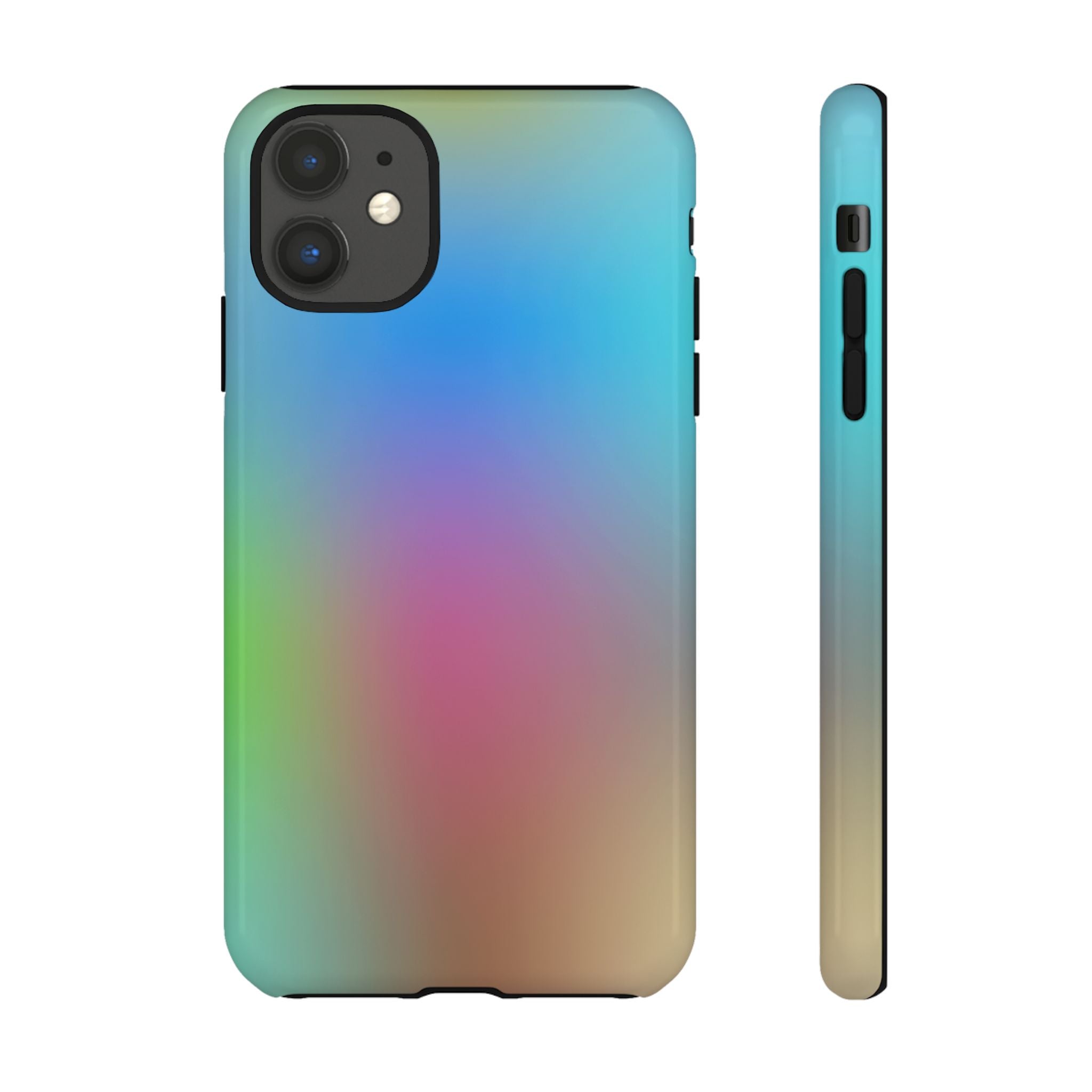 Colorful Mobile Phone Case, Unique Phone Cover, Stylish Phone Protector, Gift for Tech Lovers, Trendy Accessory
