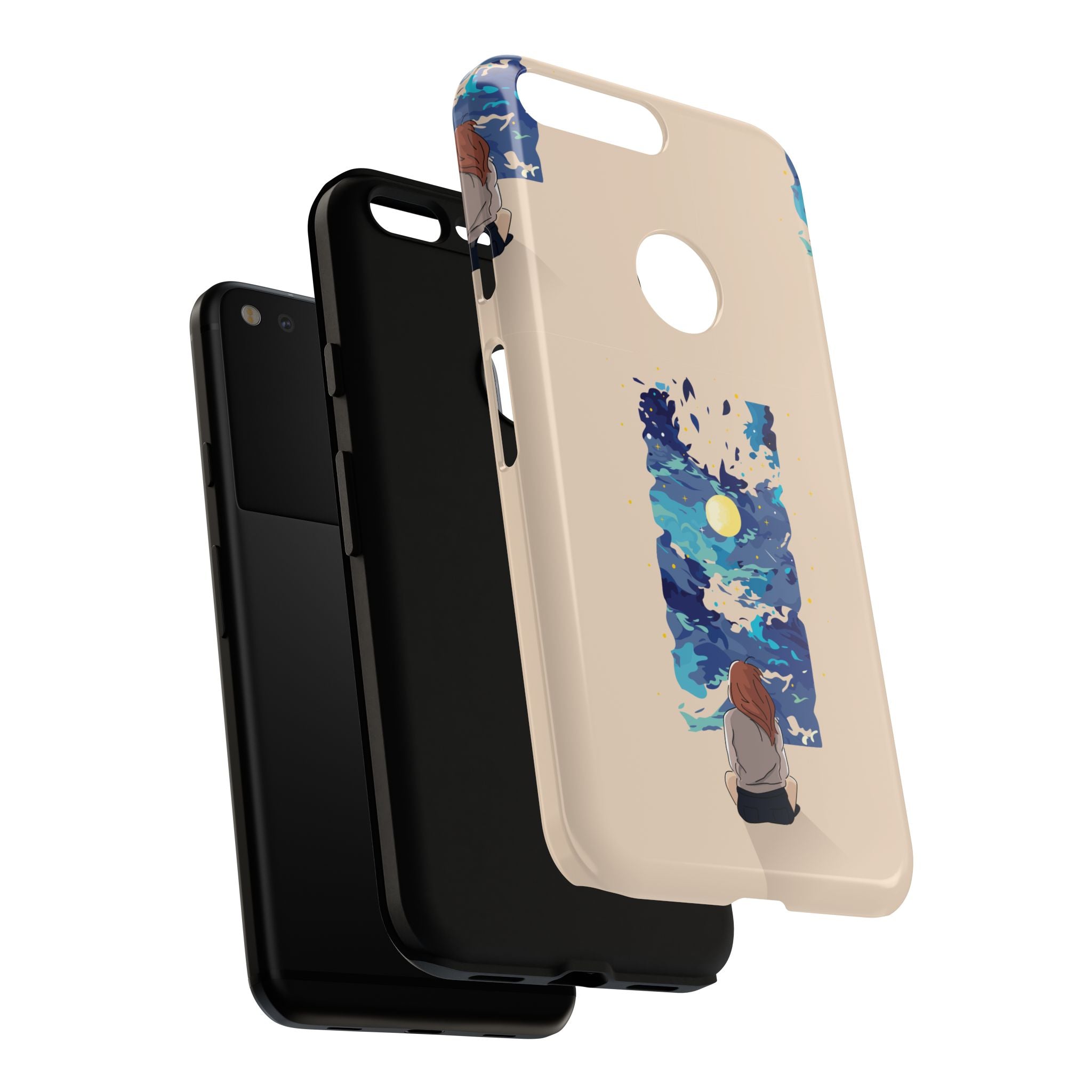Artistic Phone Case – Expressive Protective Cover, Unique Gift for Her, Birthday Present, Eco-Friendly Mobile Accessory, Smartphone Case