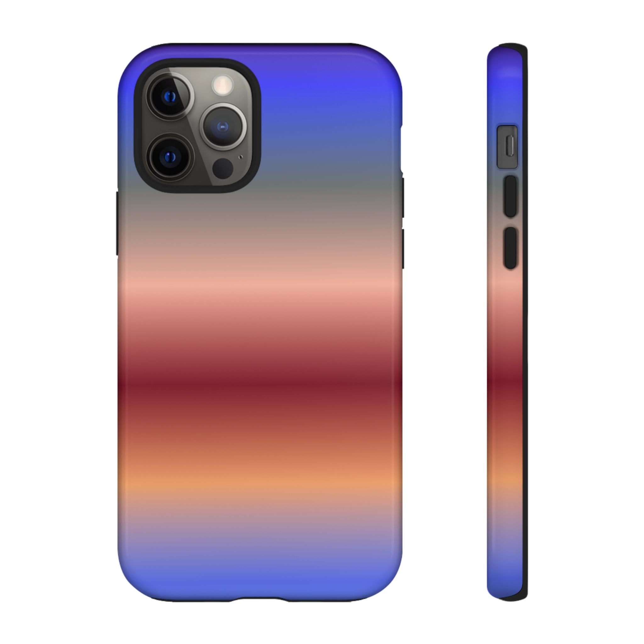 Gradient Phone Case, Tough Cases for iPhone, Stylish Phone Cover, Modern Gradient Design, Durable Protective Case, Gift for Tech Lovers